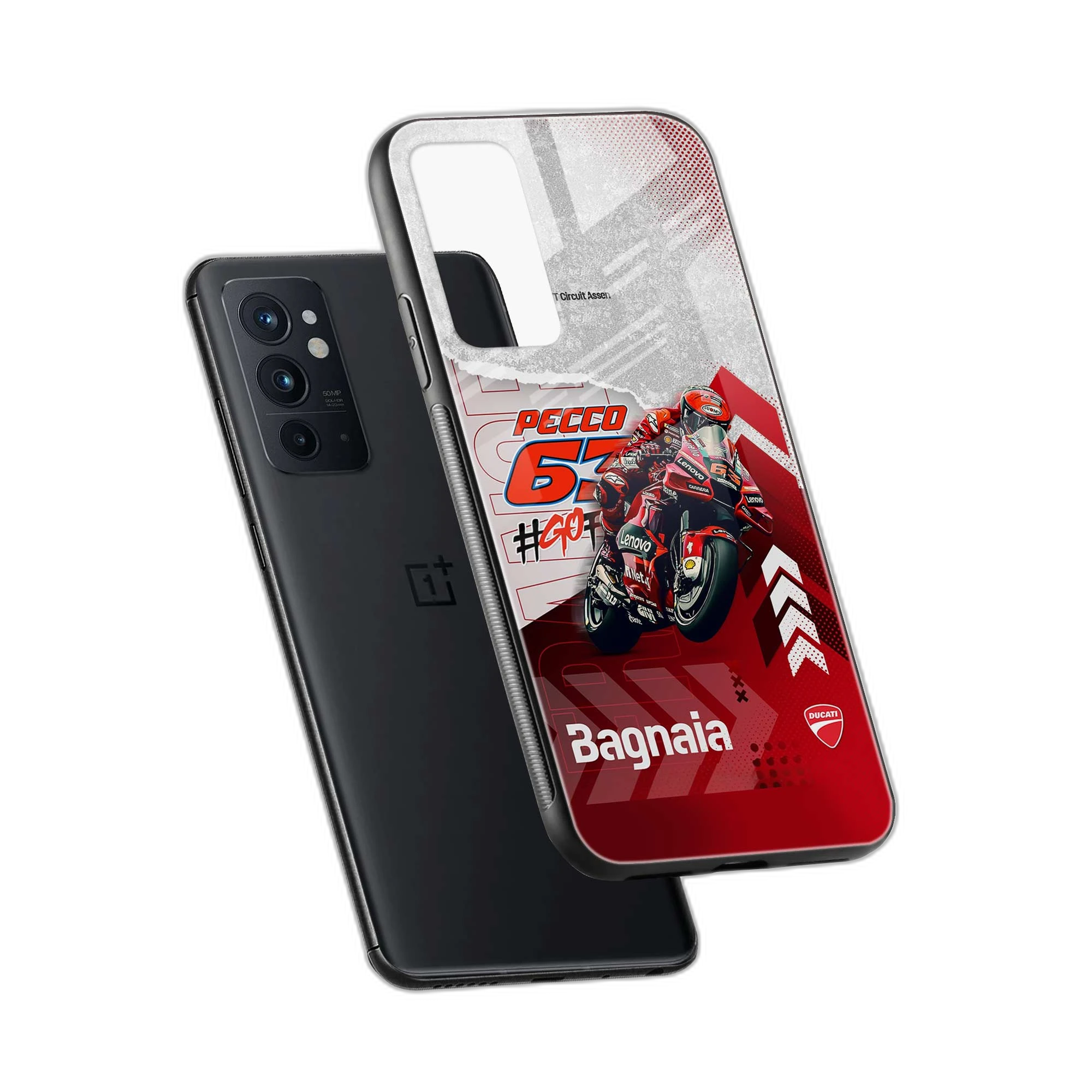Francesco Bagnaia OnePlus 9RT Back Cover view 2