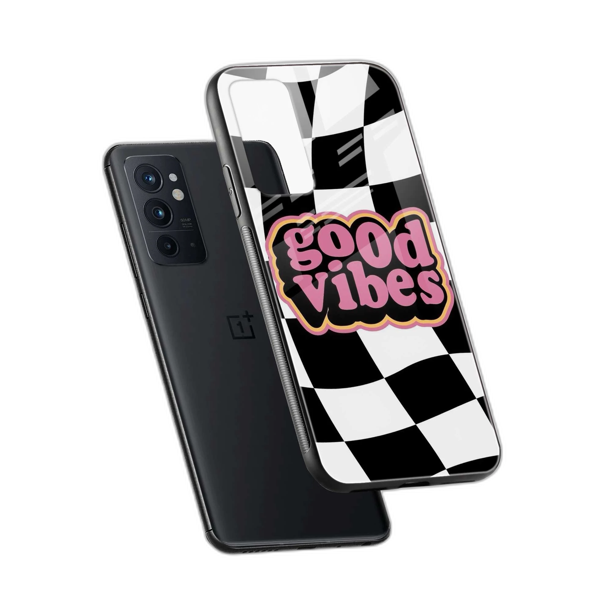 Good Vibes OnePlus 9RT Back Cover view 2