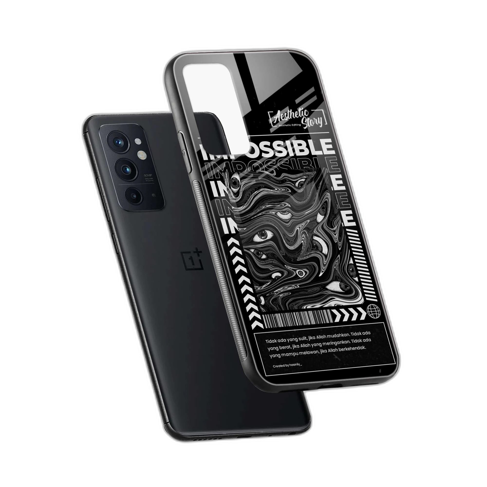 Impossible OnePlus 9RT Back Cover view 2
