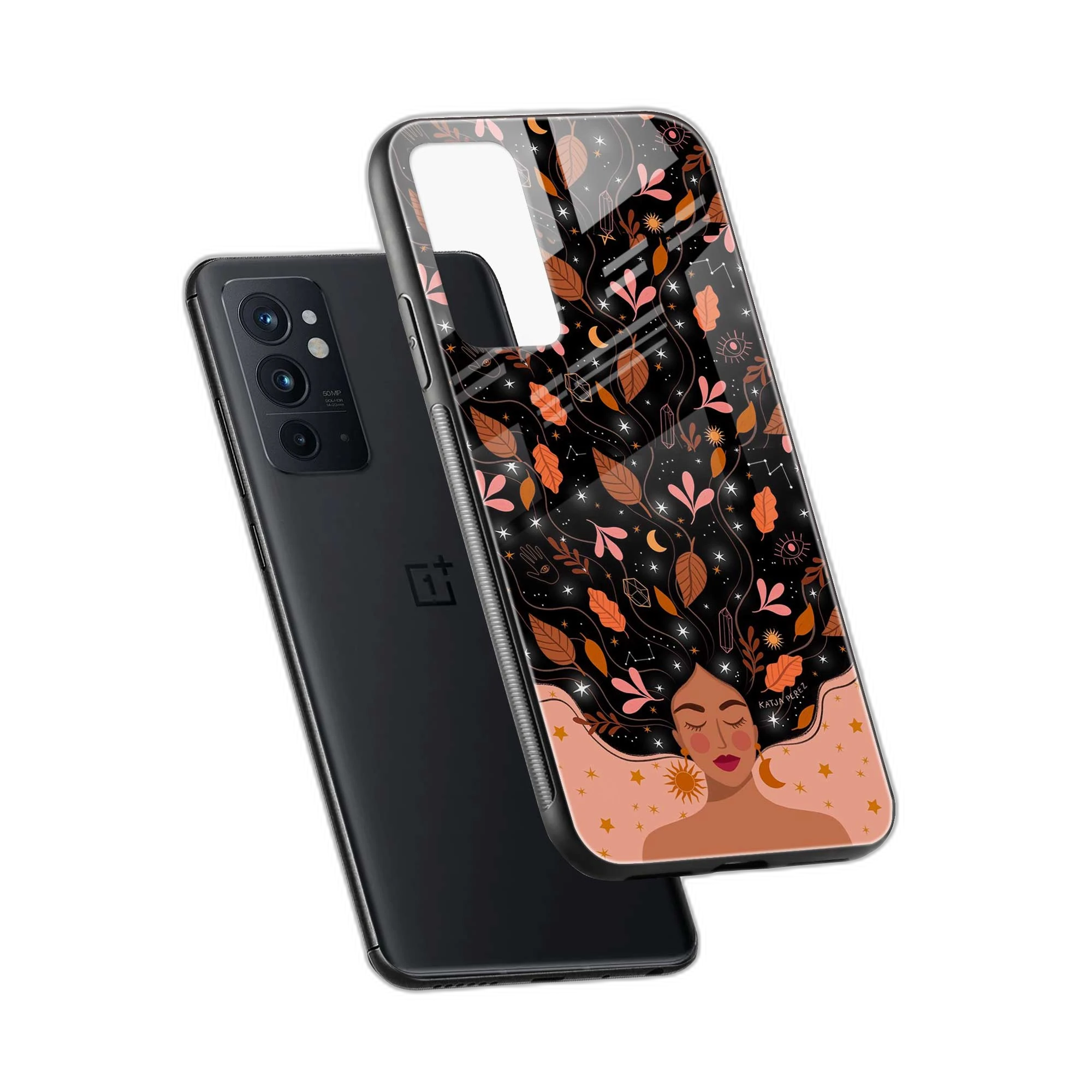 Leaf Art OnePlus 9RT Back Cover view 2