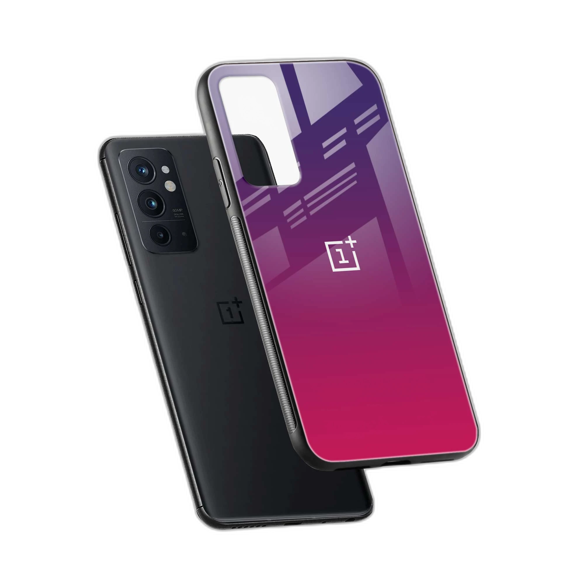Pink Rise OnePlus 9RT Back Cover view 2