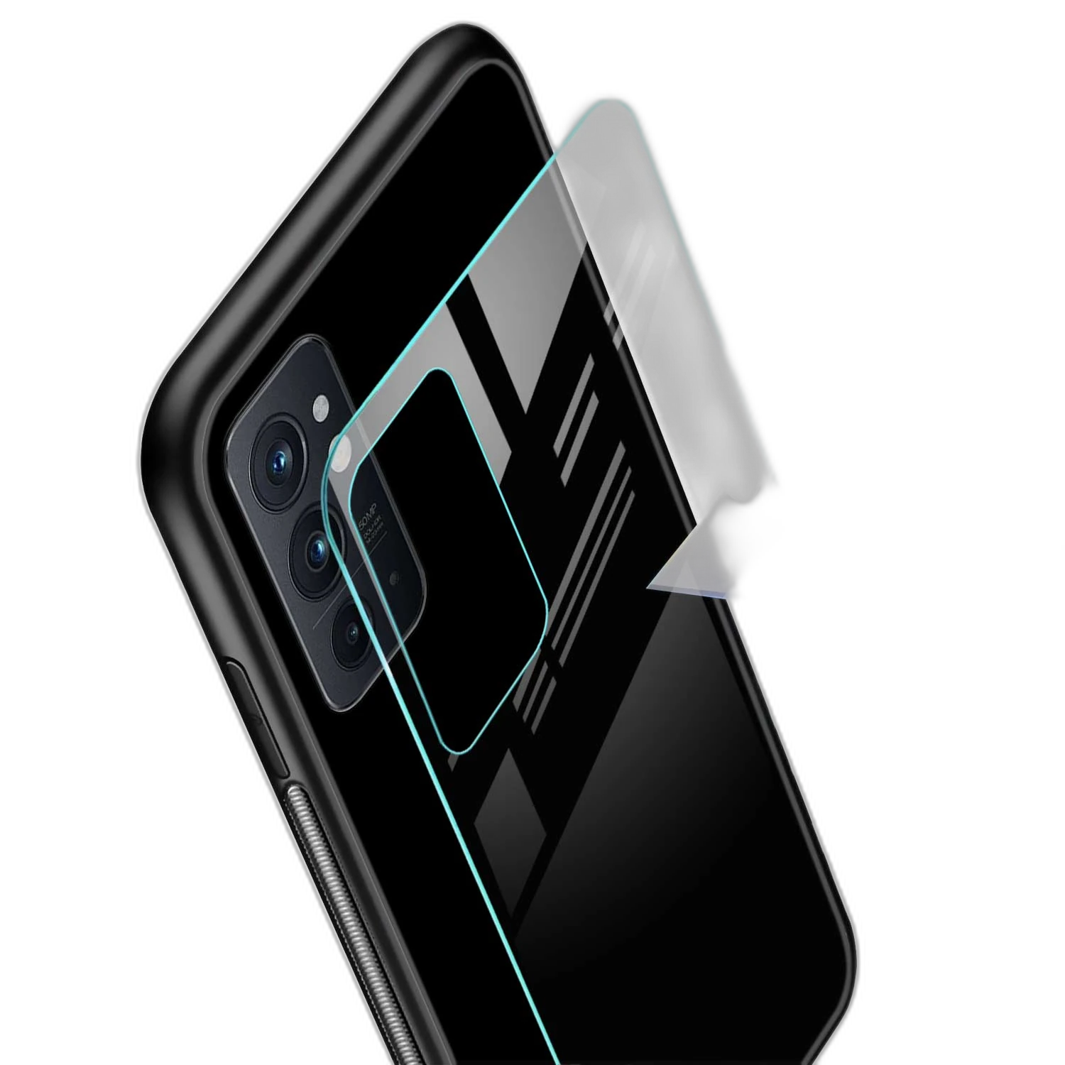 Pure Black OnePlus 9RT Back Cover view 2