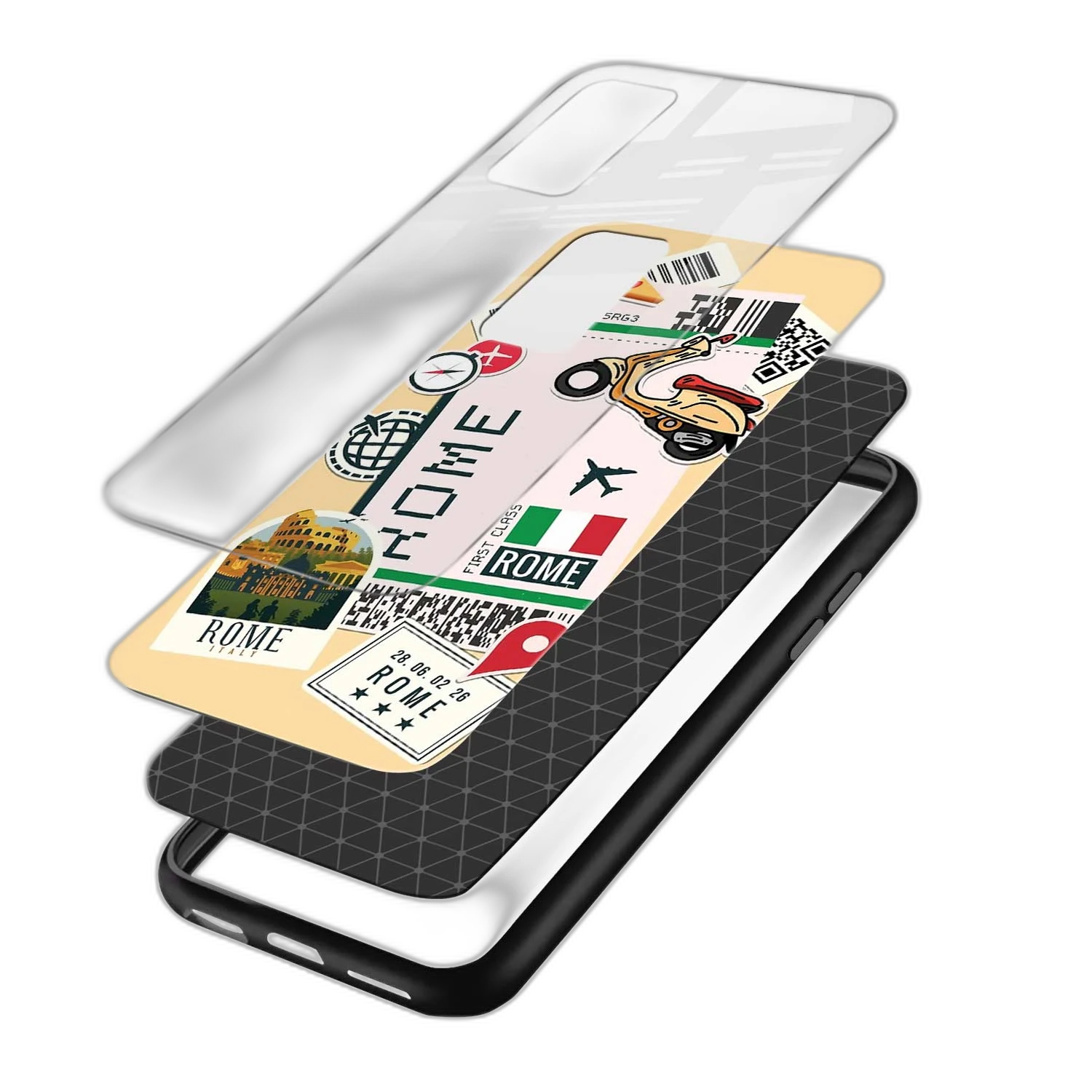 Rome OnePlus 9RT Back Cover view 2