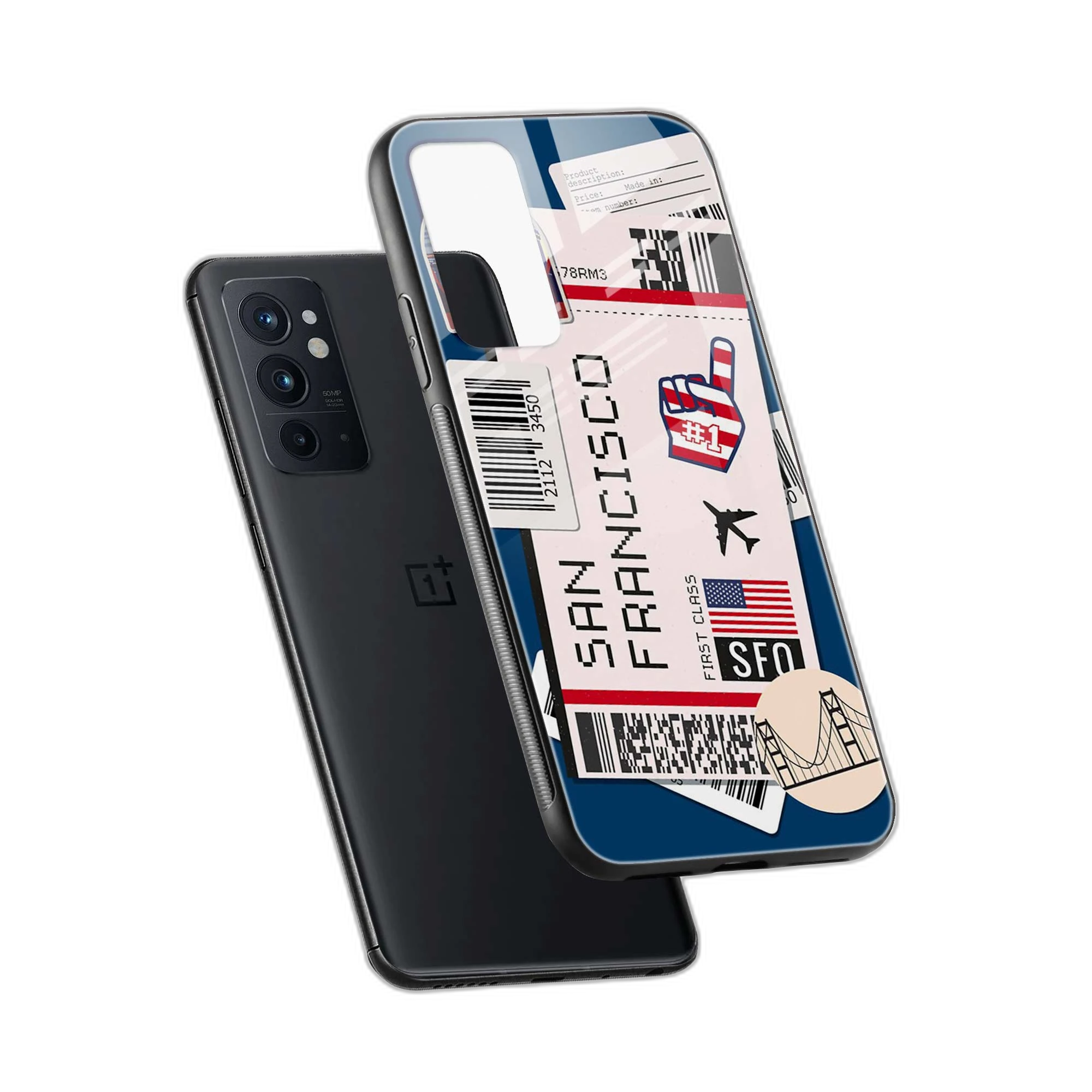 San Francisco OnePlus 9RT Back Cover view 2