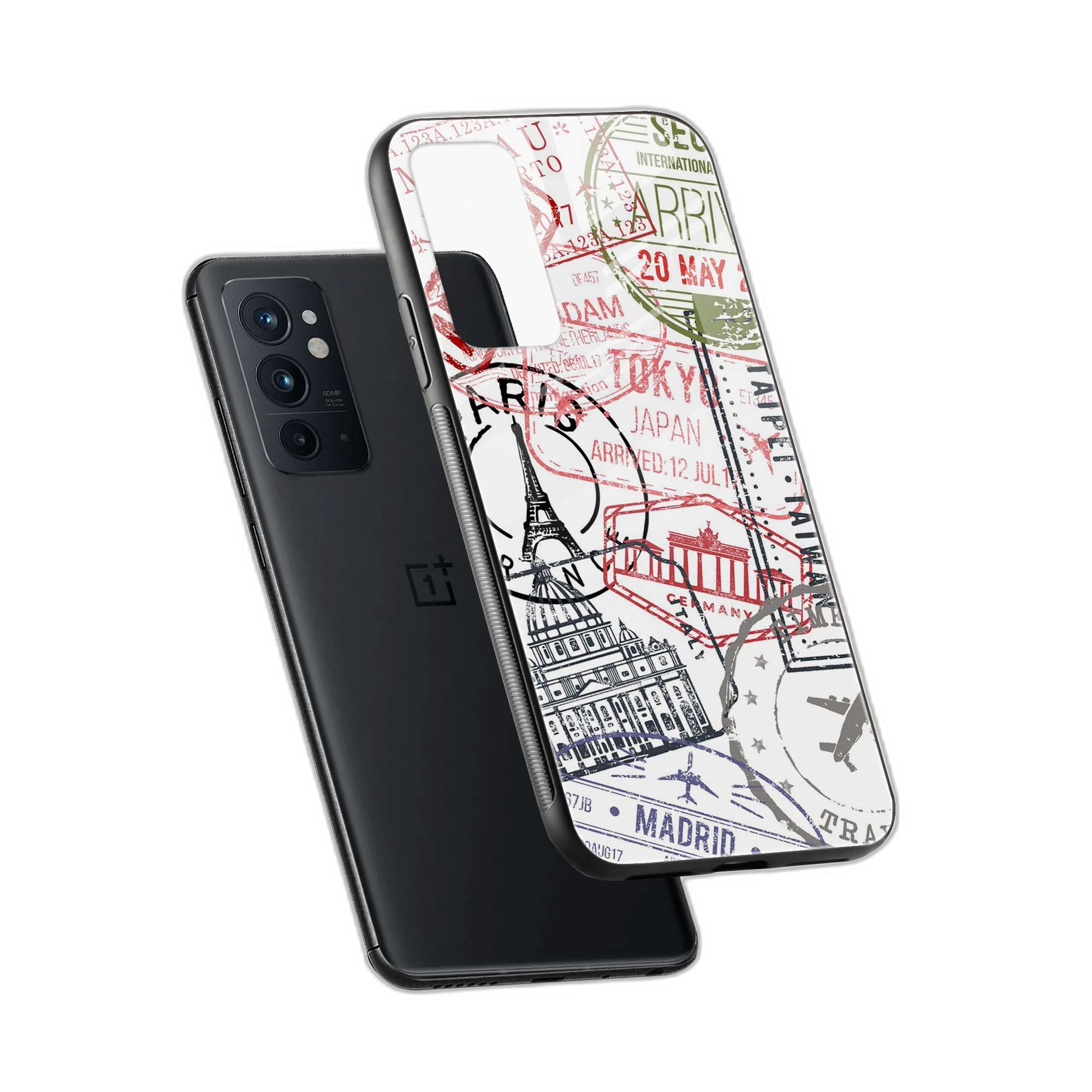 Stamp OnePlus 9RT Back Cover view 2