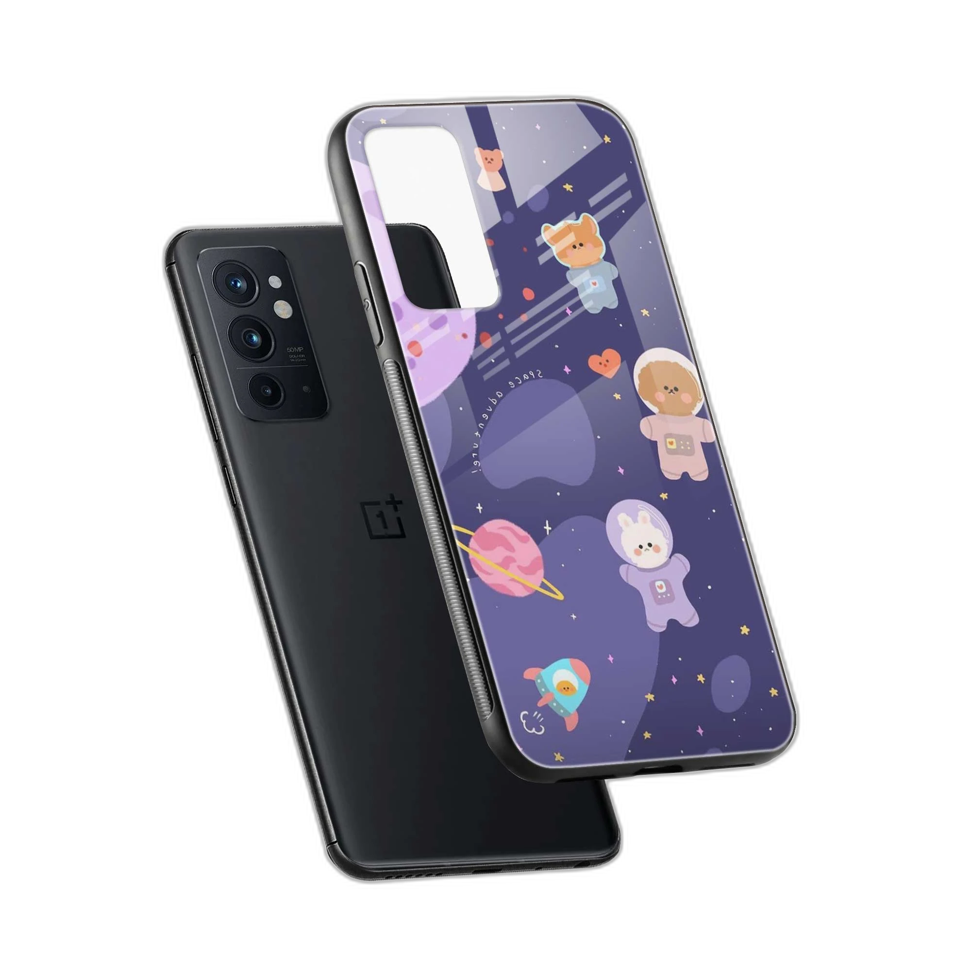 Teddy Space OnePlus 9RT Back Cover view 2