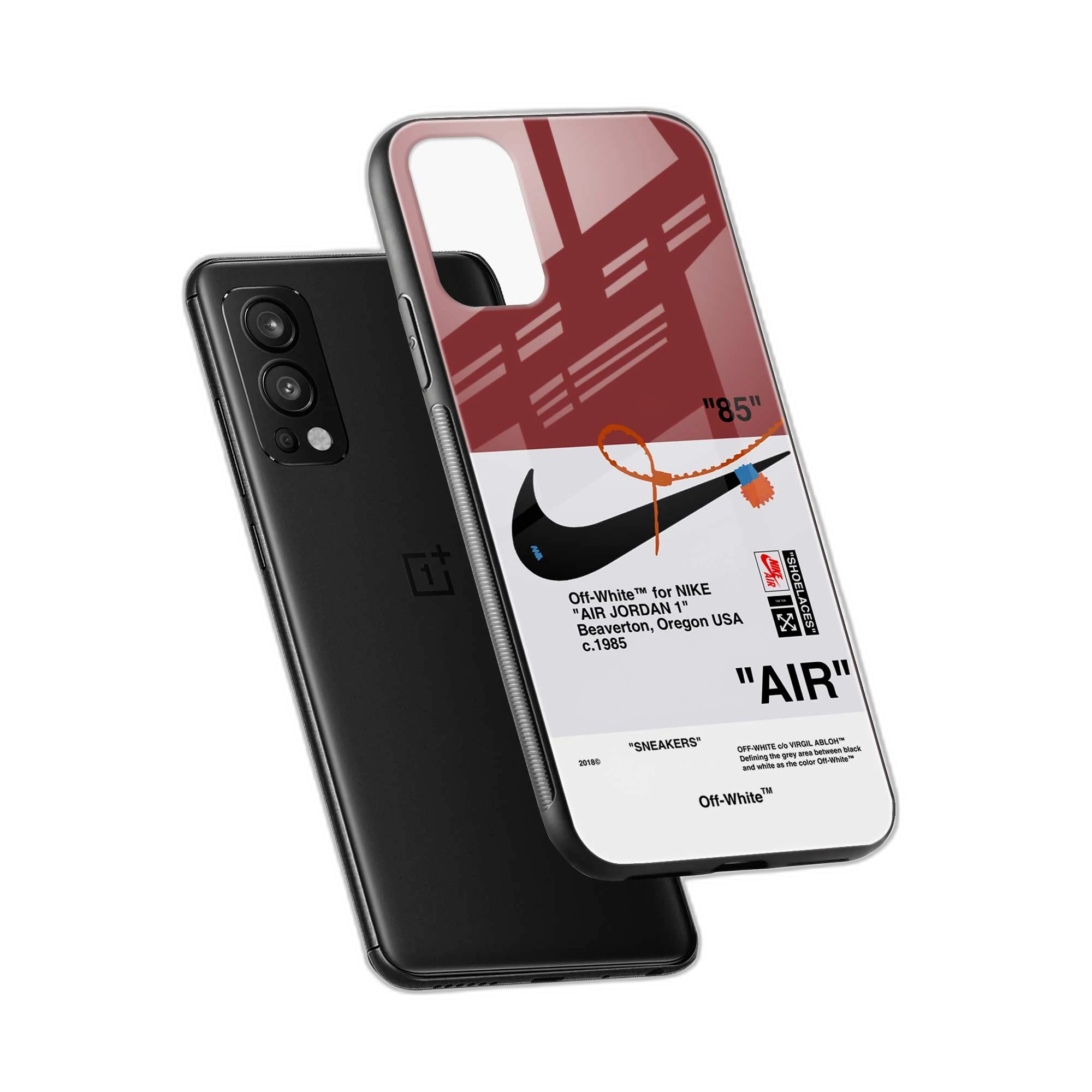 Air Off White OnePlus Nord 2 Back Cover view 2