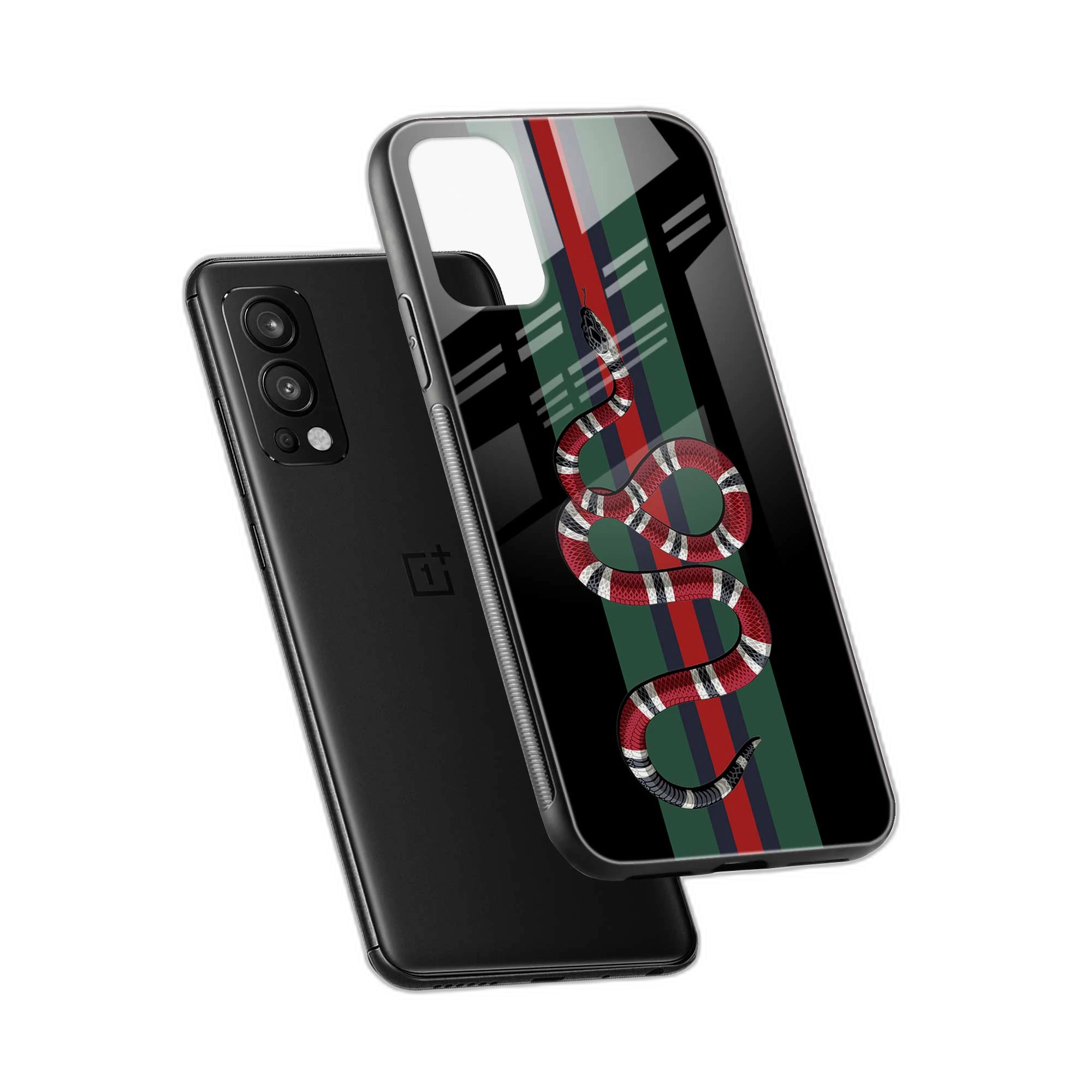Gucci Snake OnePlus Nord 2 Back Cover view 2