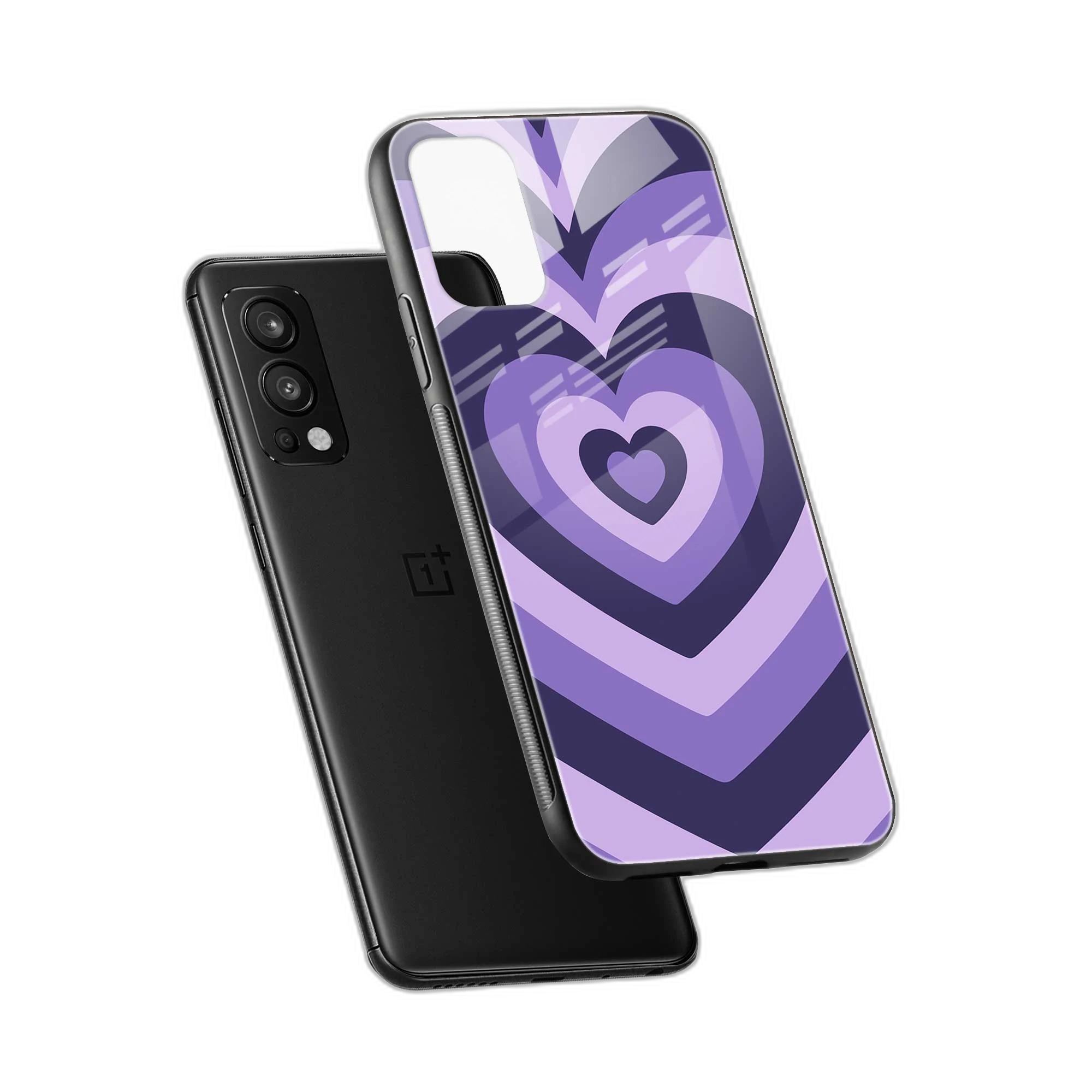 Hearts OnePlus Nord 2 Back Cover view 2