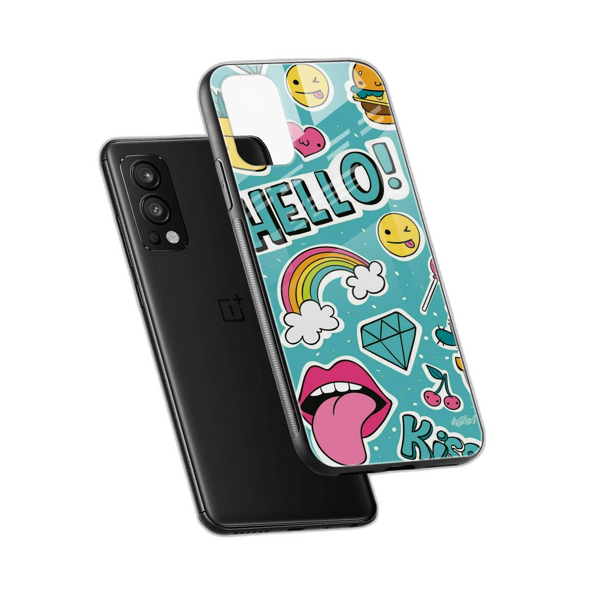 Hello OnePlus Nord 2 Back Cover view 2