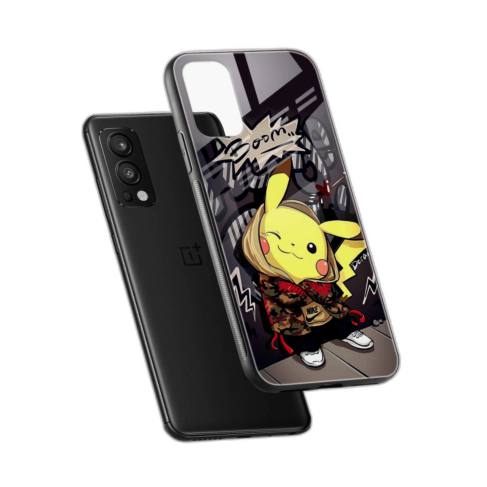 Pikachu OnePlus Nord 2 Back Cover view 2