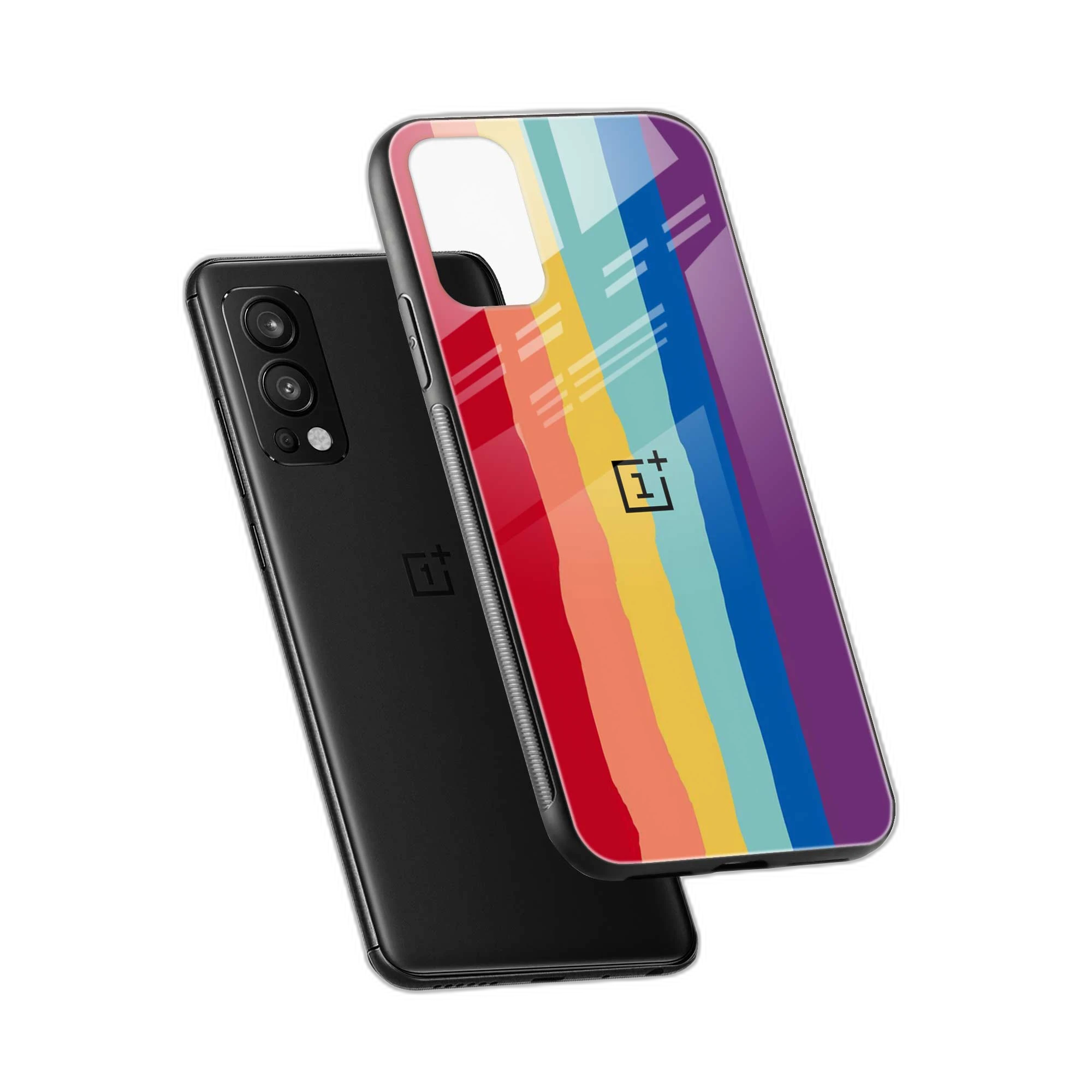 Rainbow OnePlus Nord 2 Back Cover view 2