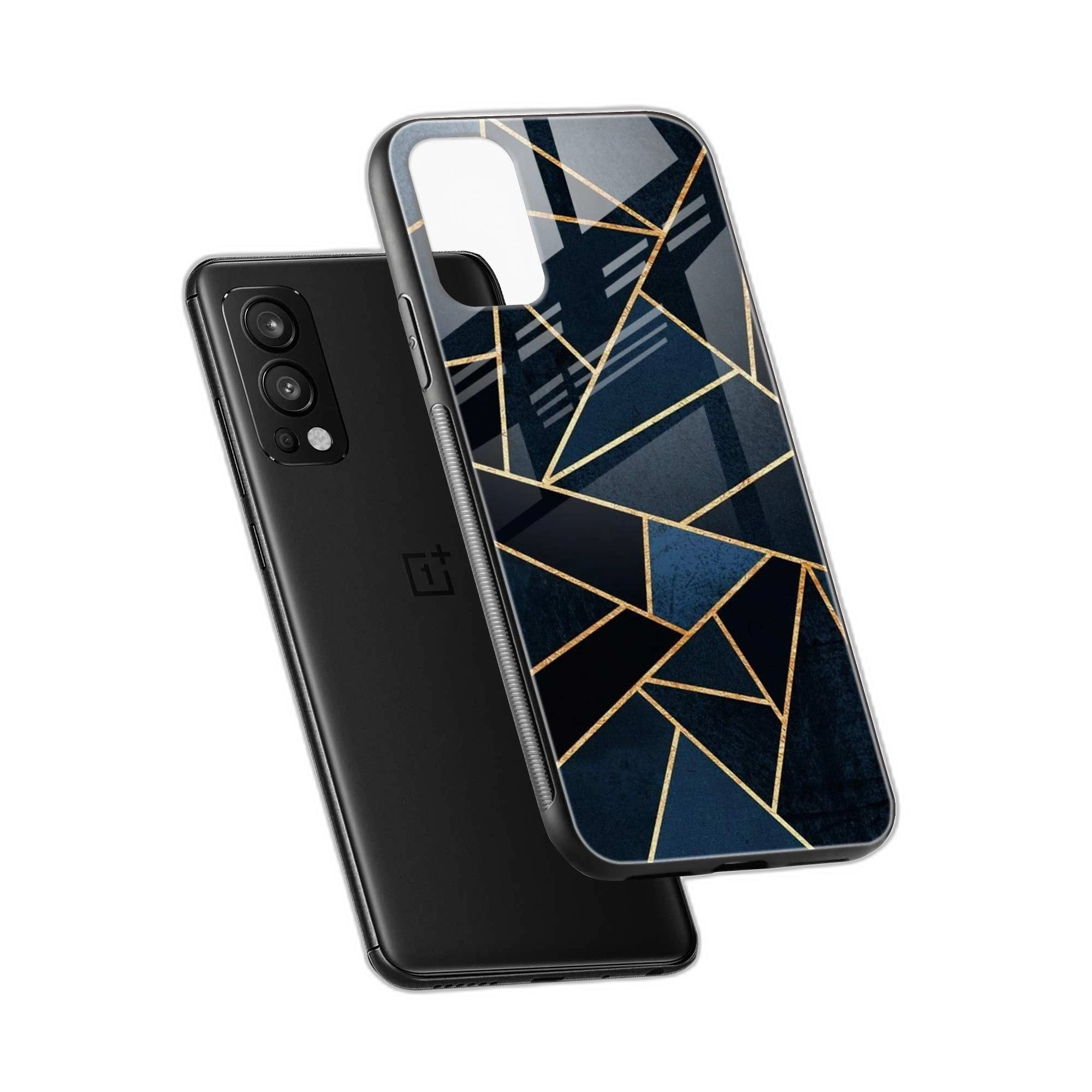 Zig Zag Pattern OnePlus Nord 2 Back Cover view 2