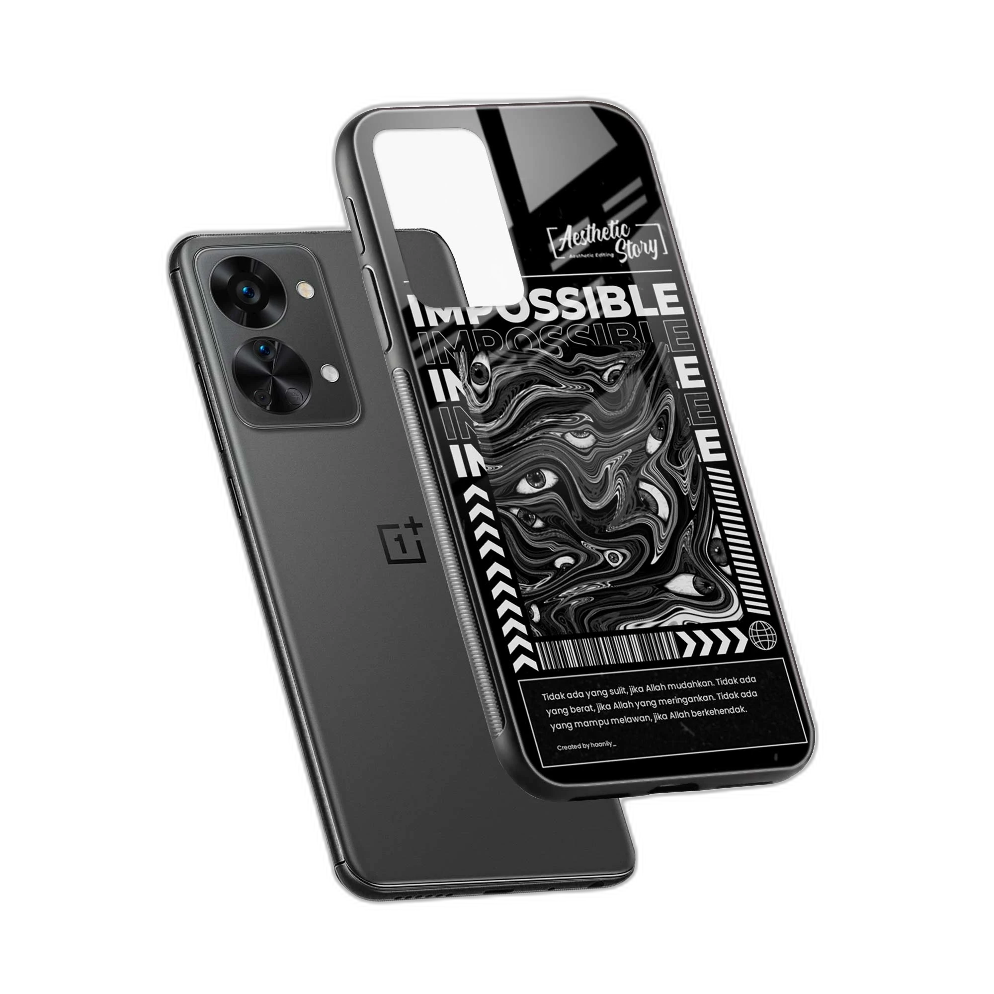 Impossible OnePlus Nord 2t Back Cover view 2