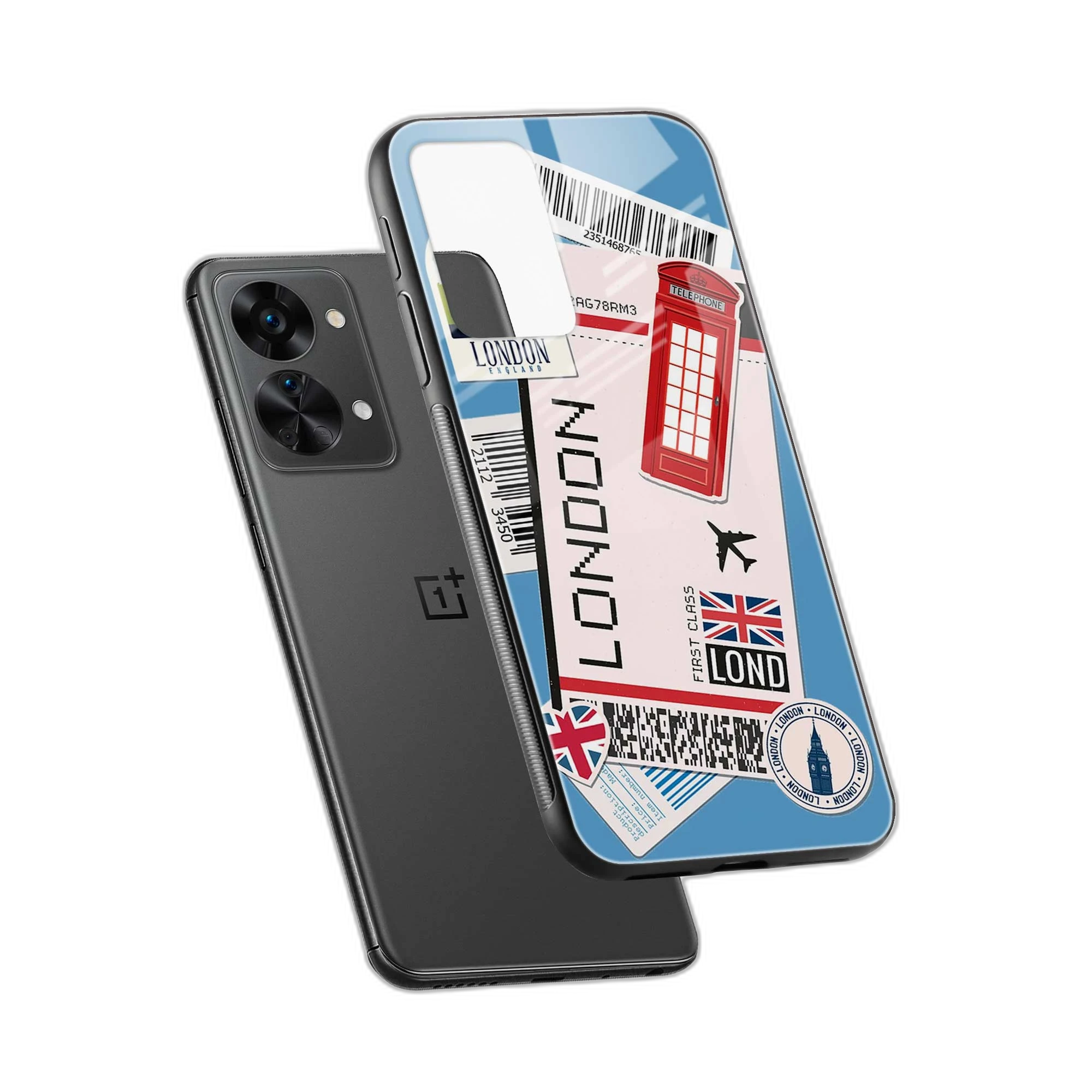 London OnePlus Nord 2t Back Cover view 2