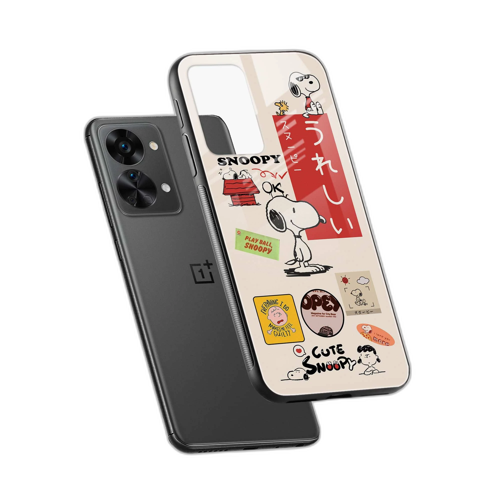 Snoopy OnePlus Nord 2t Back Cover view 2