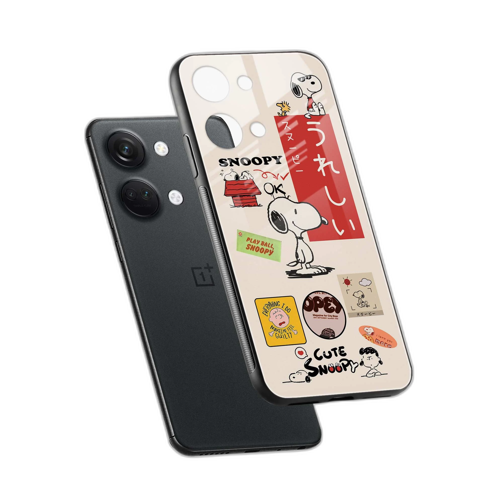 Snoopy OnePlus Nord 3 Back Cover view 2