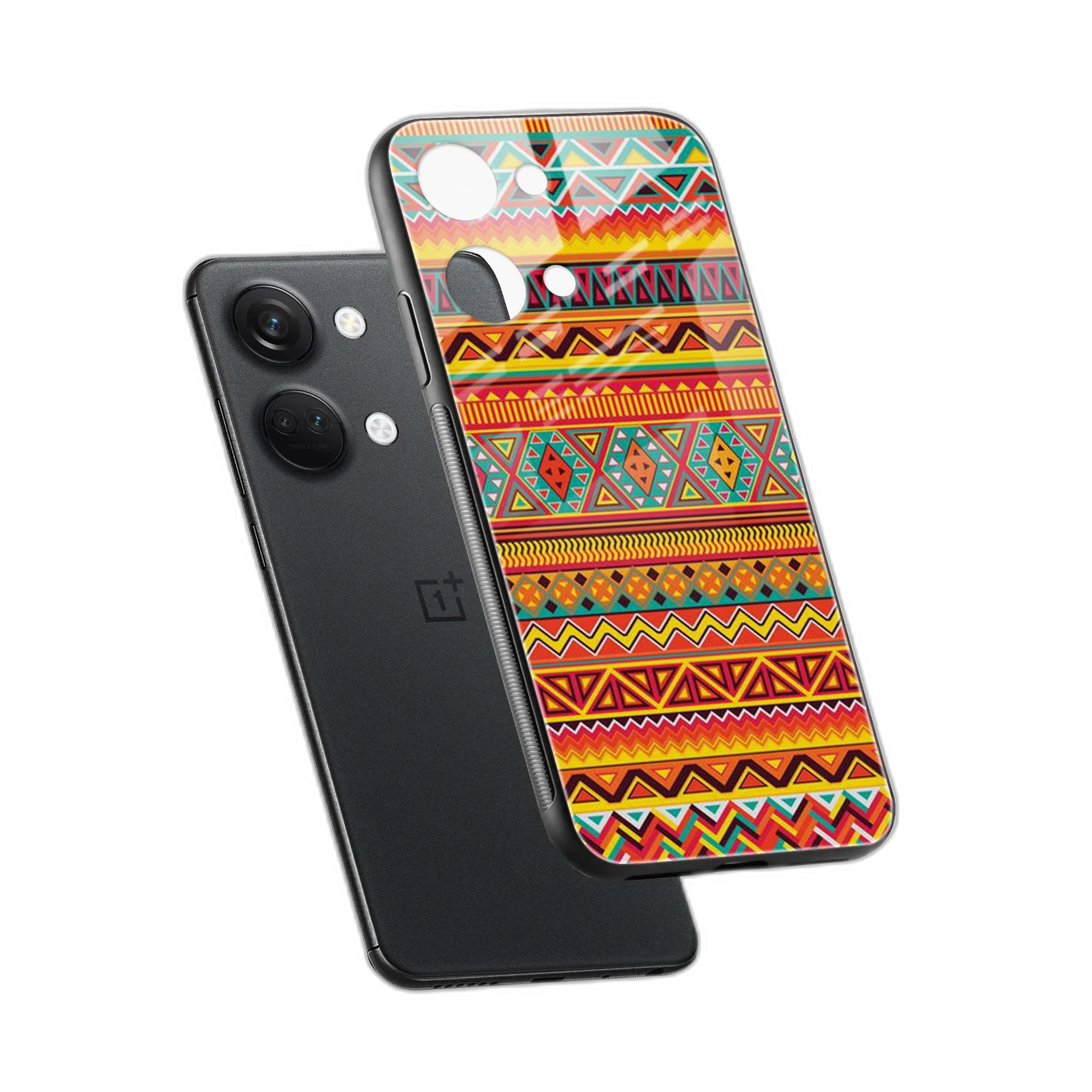Takki Tikki Pattern OnePlus Nord 3 Back Cover view 2