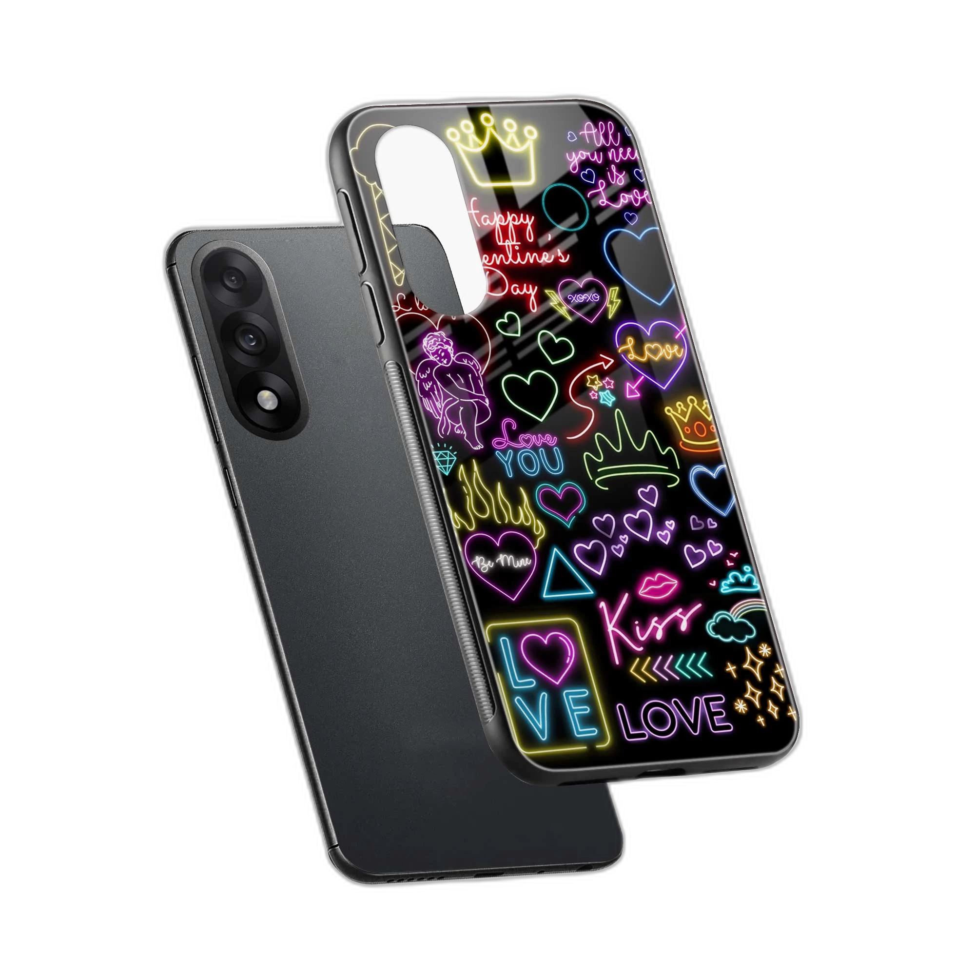 Neon Lights OnePlus Nord 5 Back Cover view 2
