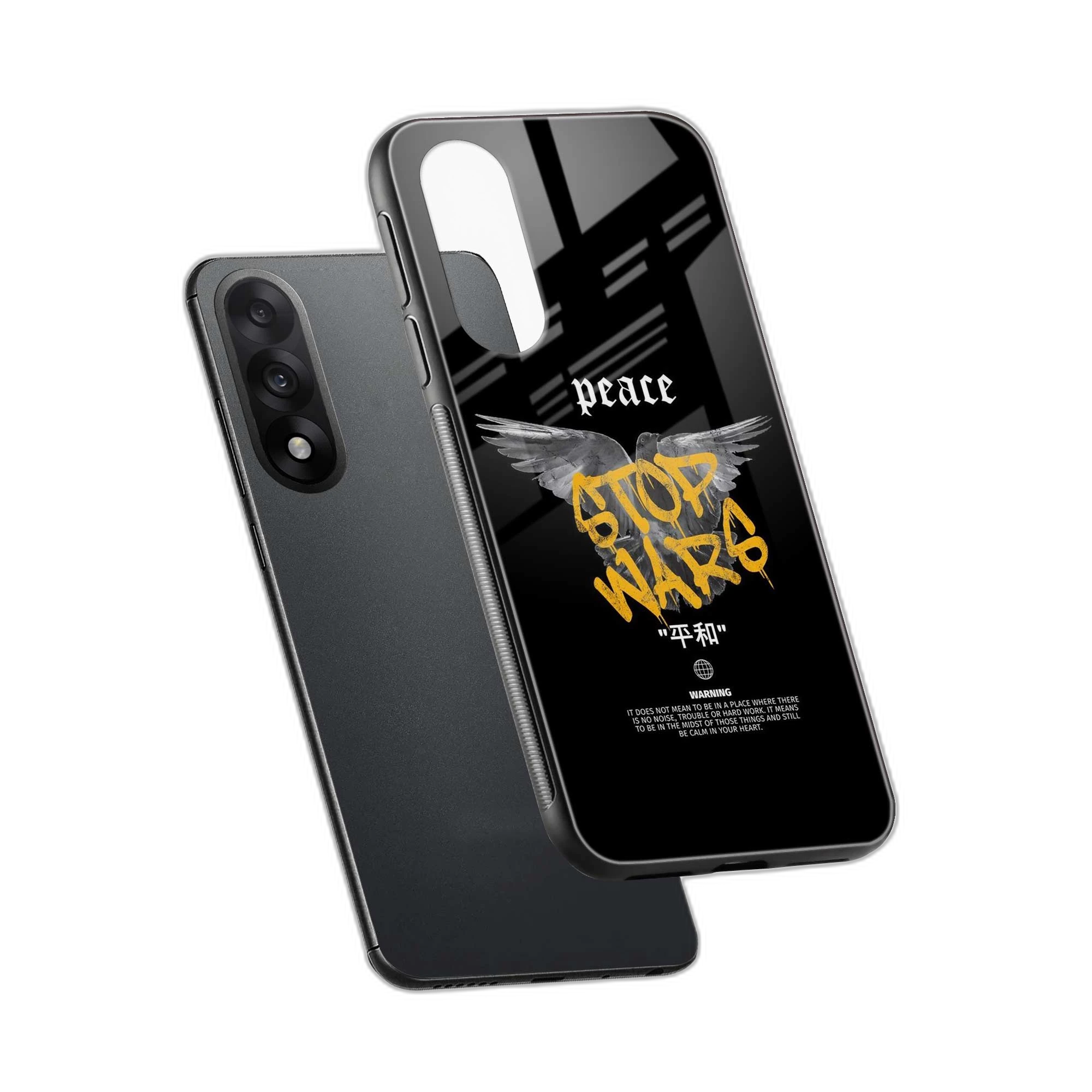 Peace Stop Wars OnePlus Nord 5 Back Cover view 2