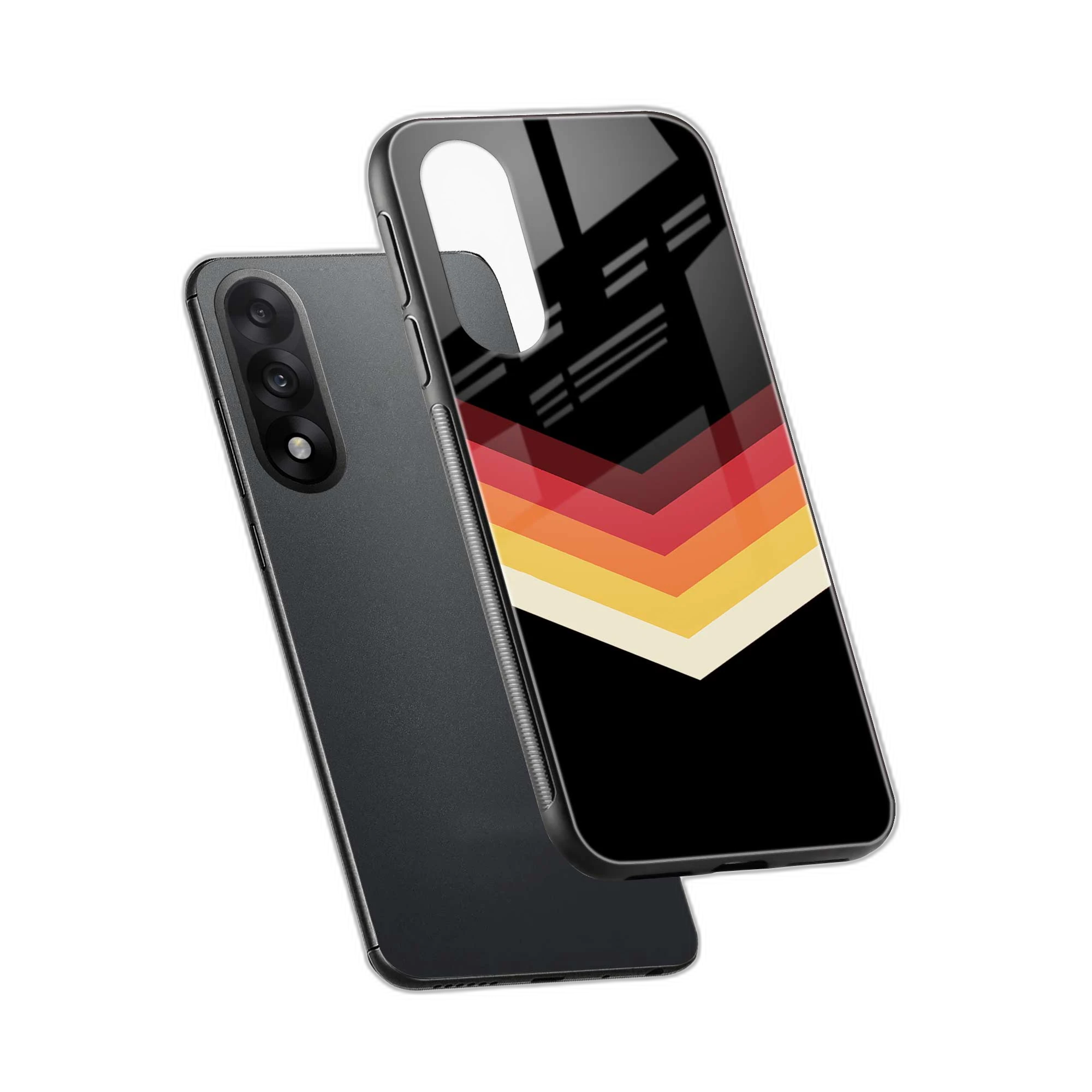 Rewind Strips Pattern OnePlus Nord 5 Back Cover view 2