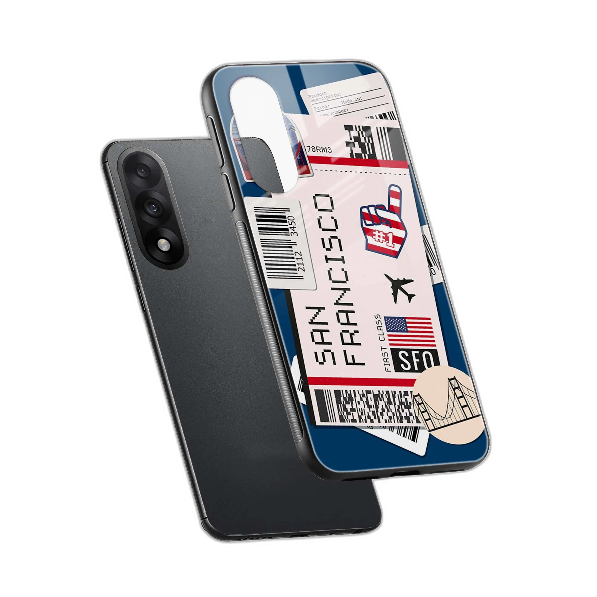 San Francisco OnePlus Nord 5 Back Cover view 2