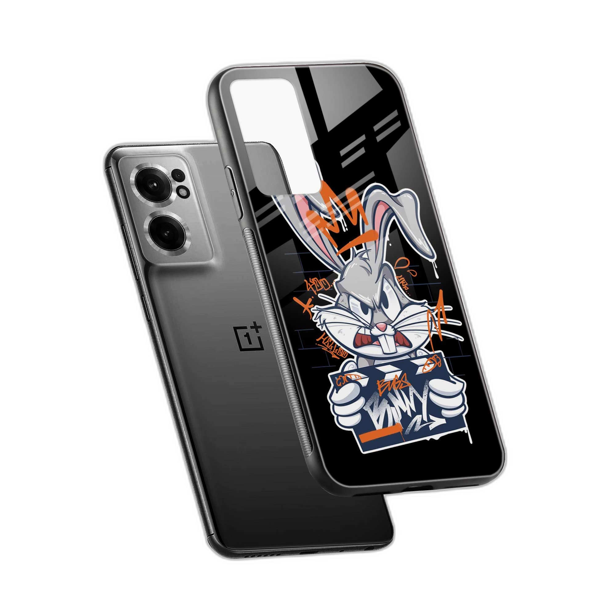 Angry Bunny OnePlus Nord CE 2 Back Cover view 2