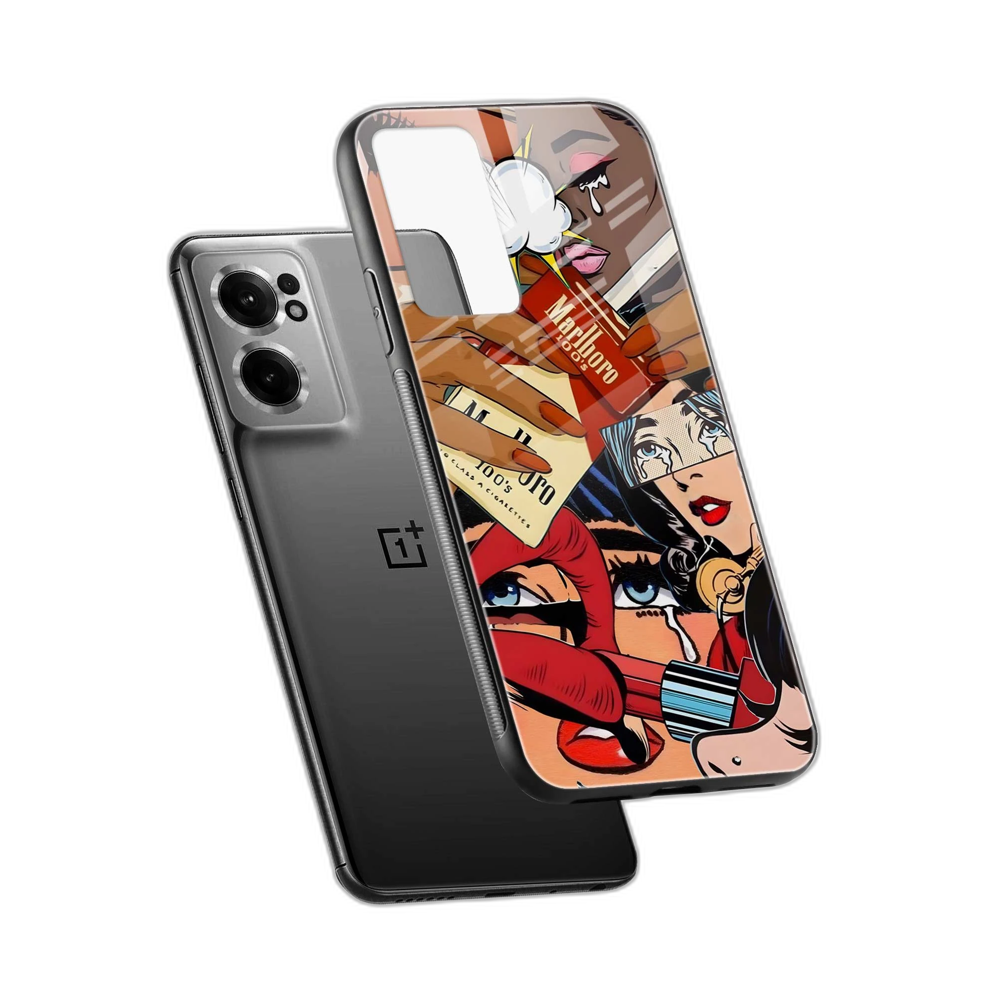 Bad Girl OnePlus Nord CE 2 Back Cover view 2