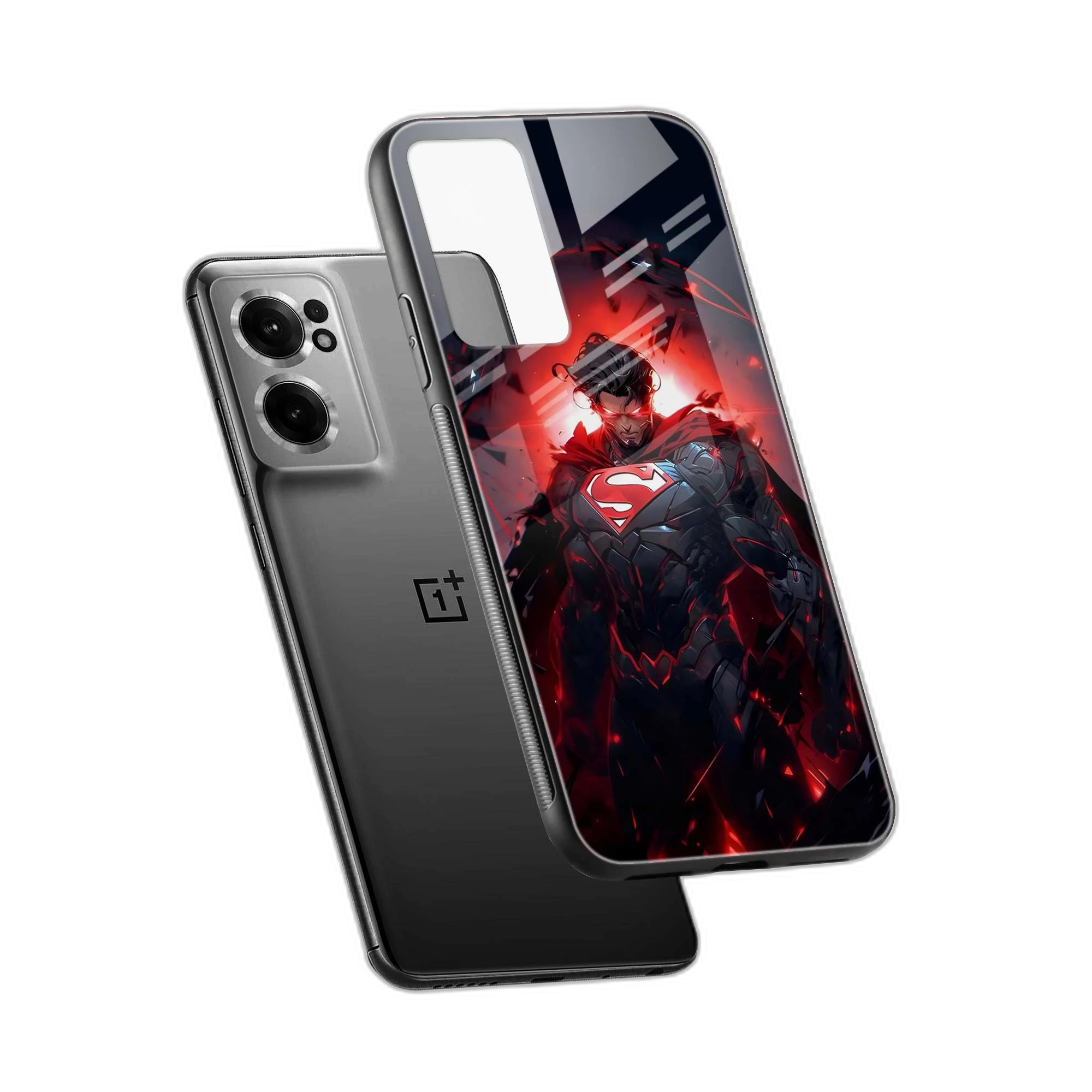 Dark Superman OnePlus Nord CE 2 Back Cover view 2