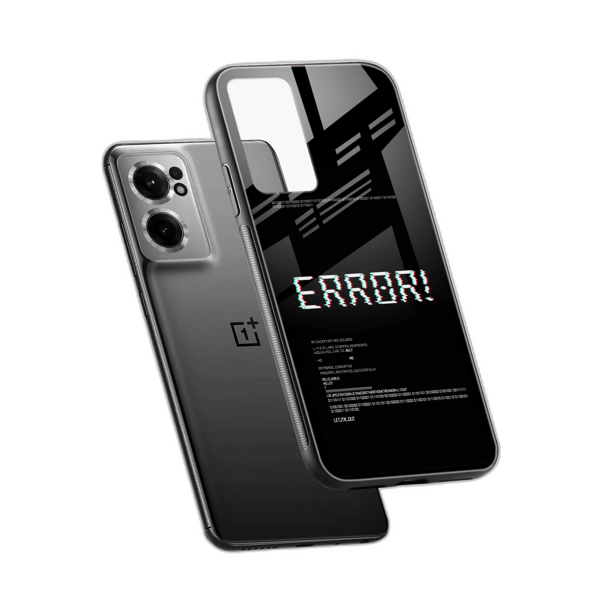 Error OnePlus Nord CE 2 Back Cover view 2