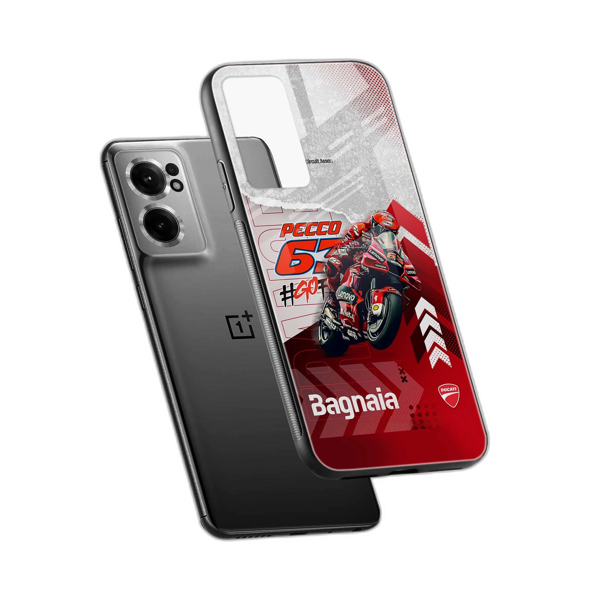 Francesco Bagnaia OnePlus Nord CE 2 Back Cover view 2