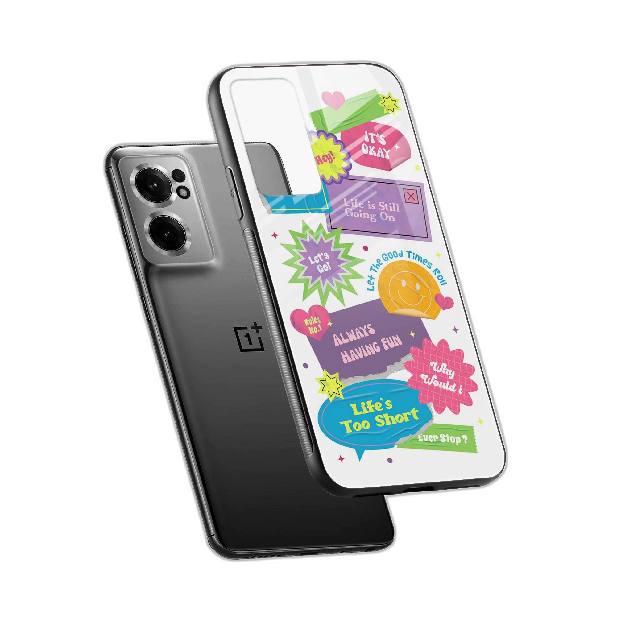 Having Fun OnePlus Nord CE 2 Back Cover view 2