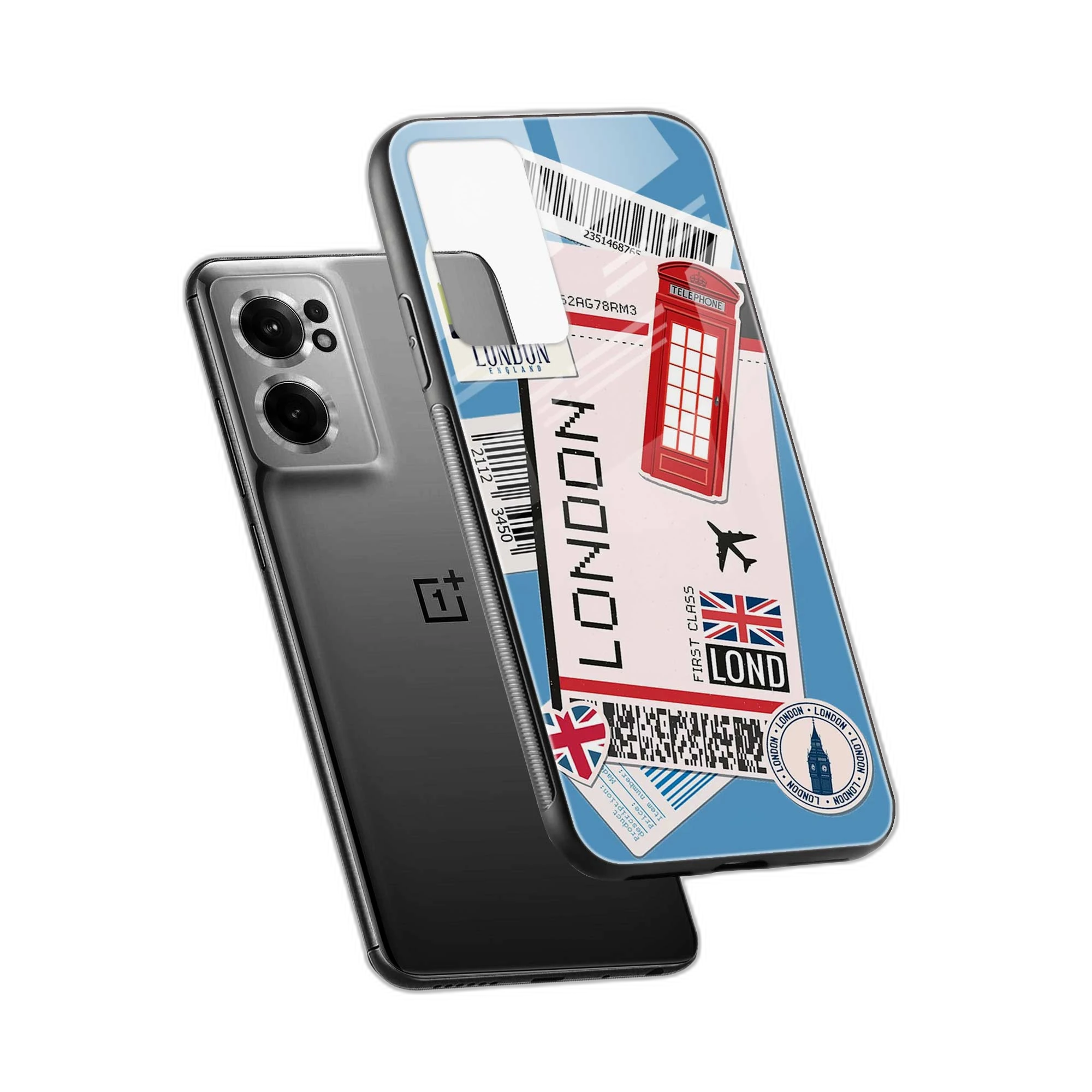London OnePlus Nord CE 2 Back Cover view 2