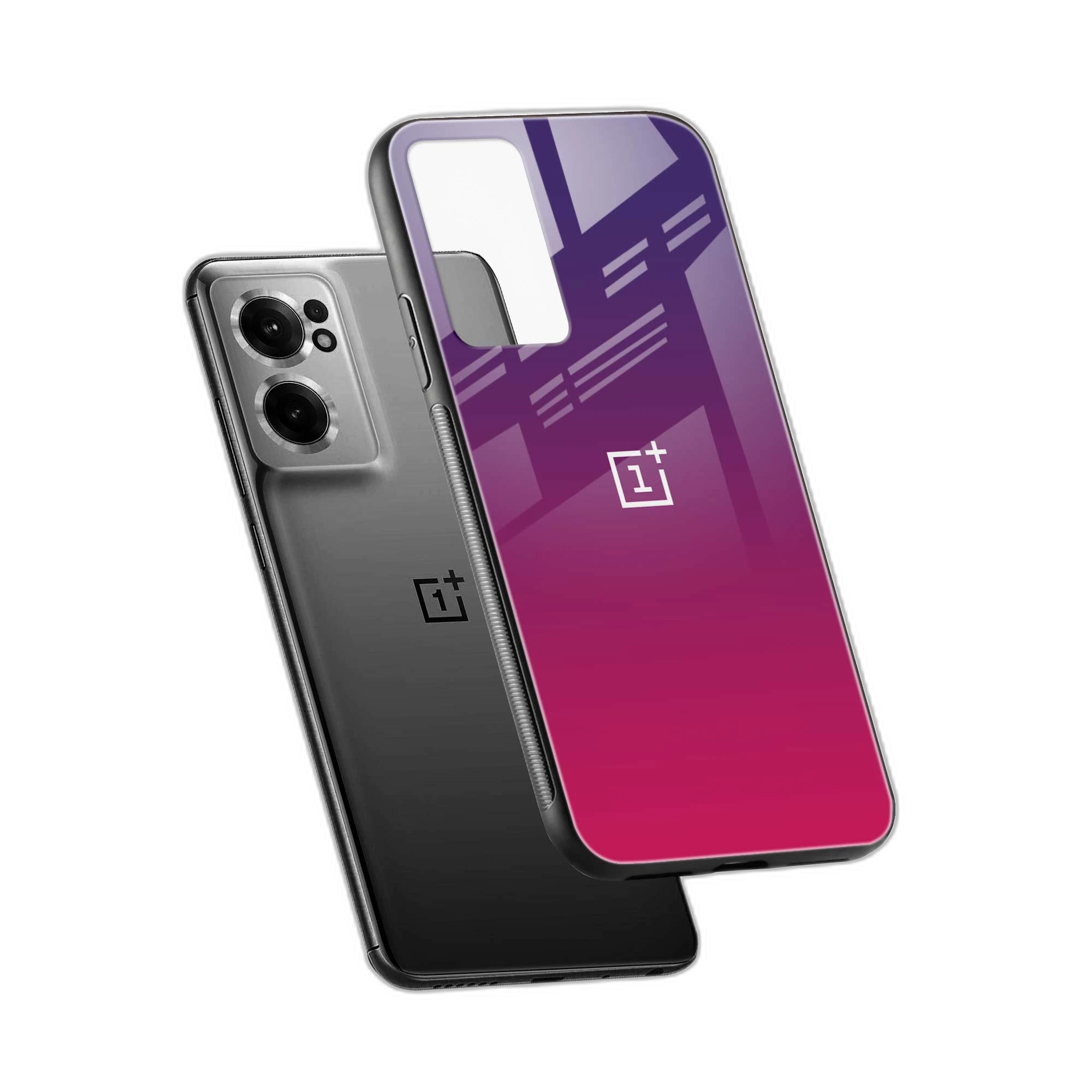 Pink Rise OnePlus Nord CE 2 Back Cover view 2