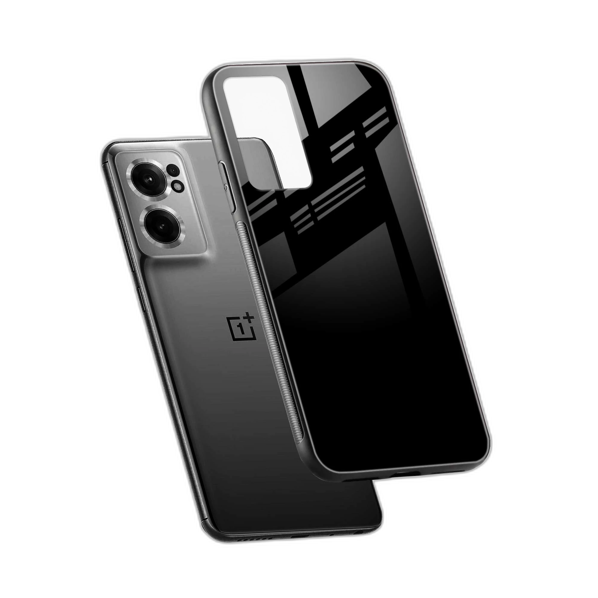 Pure Black OnePlus Nord CE 2 Back Cover view 2