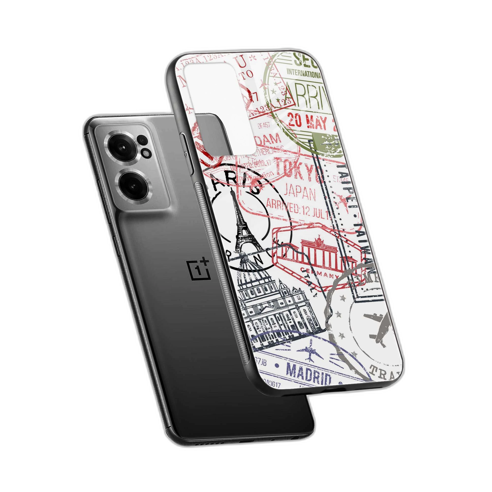 Stamp OnePlus Nord CE 2 Back Cover view 2