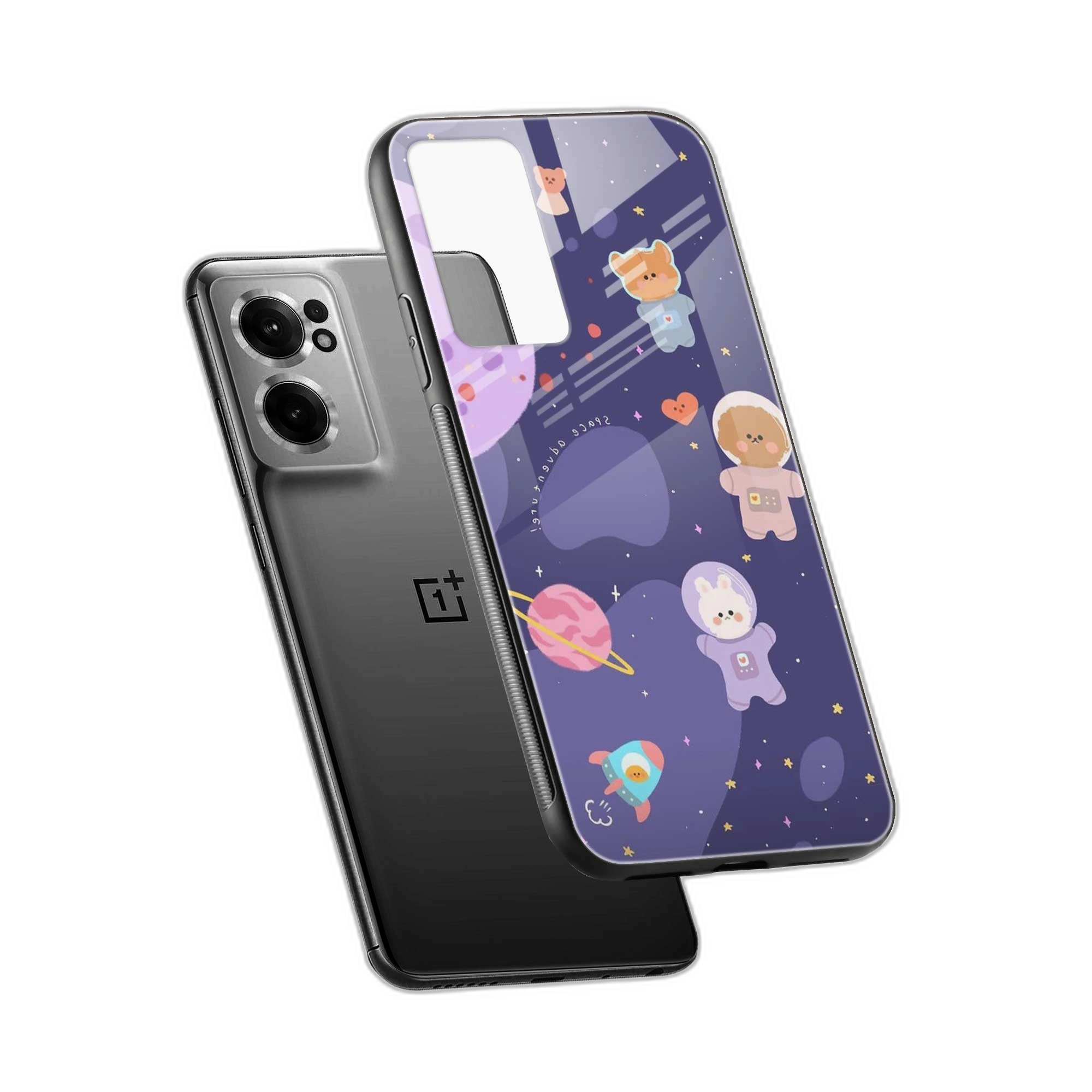 Teddy Space OnePlus Nord CE 2 Back Cover view 2