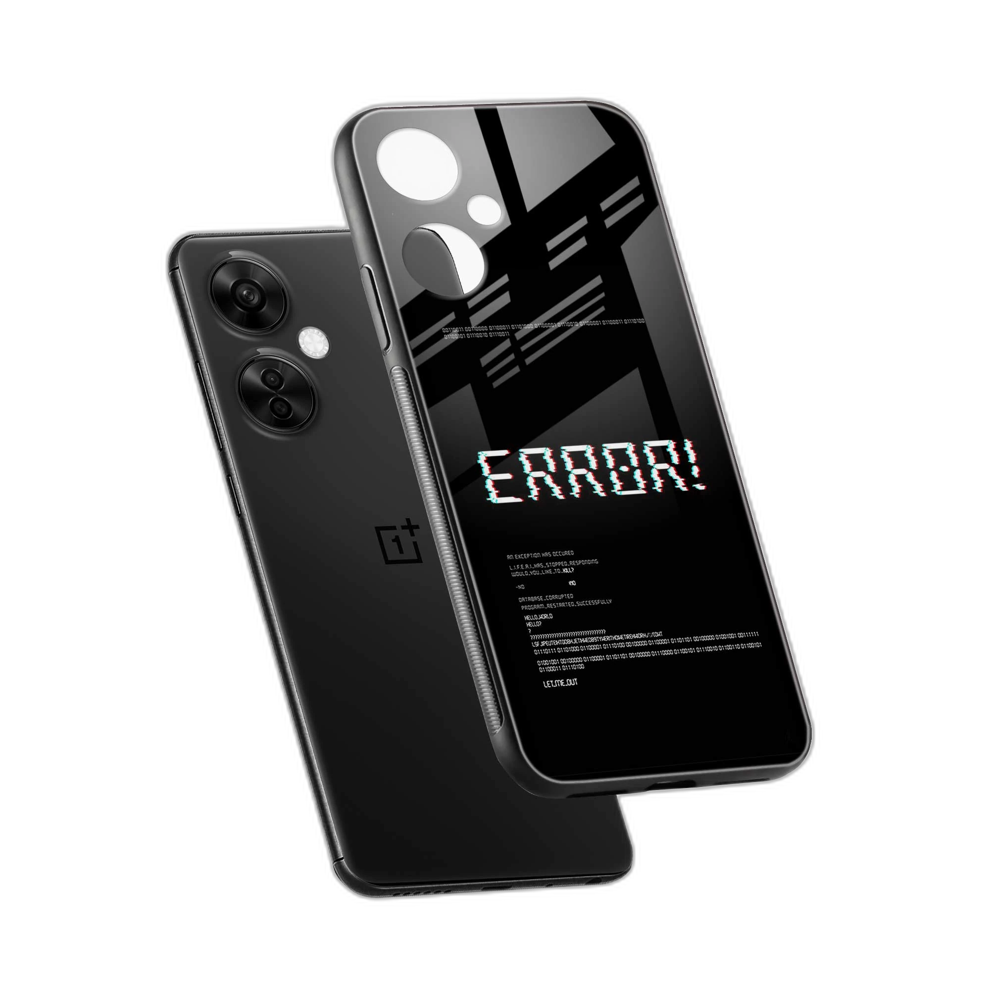 Error OnePlus Nord CE 3 Lite Back Cover view 2
