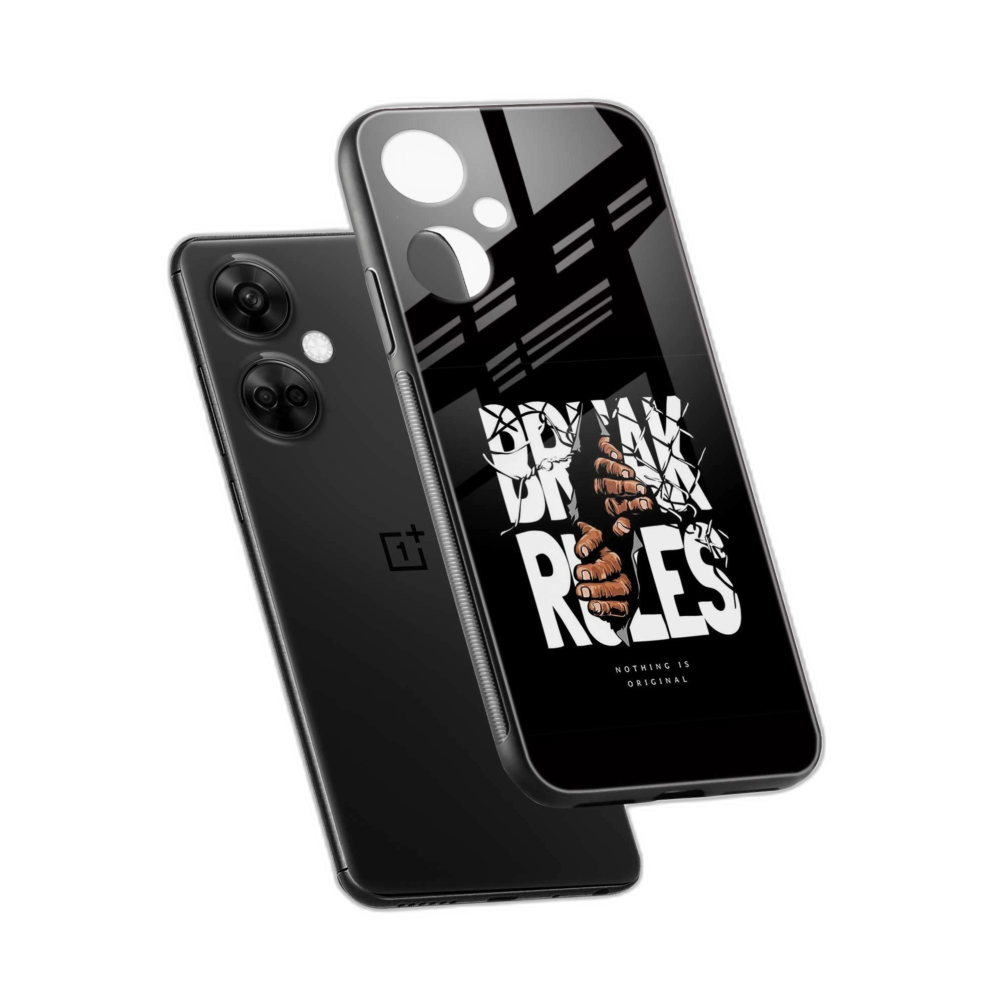 Break Rules OnePlus Nord CE 3 Back Cover view 2