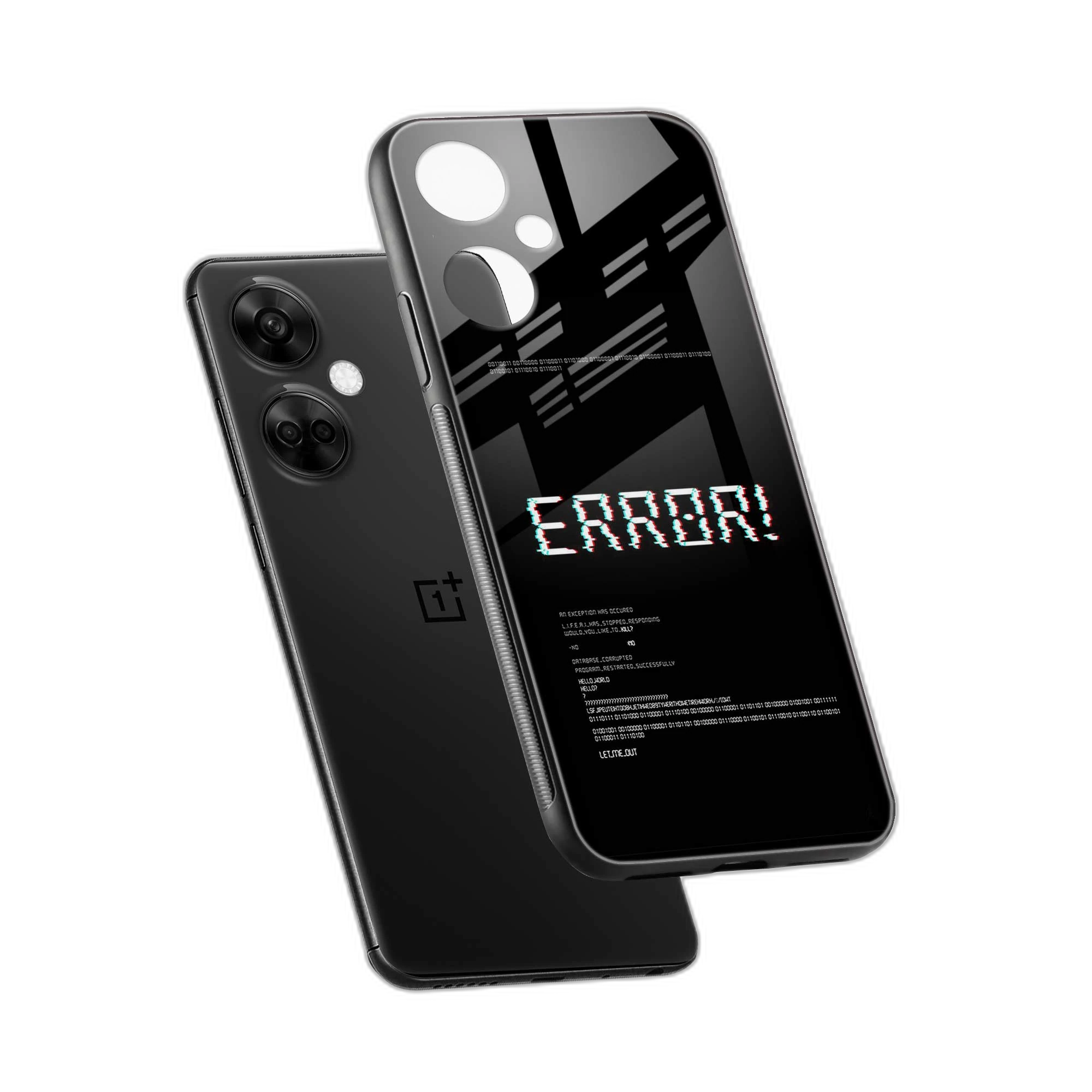 Error OnePlus Nord CE 3 Back Cover view 2