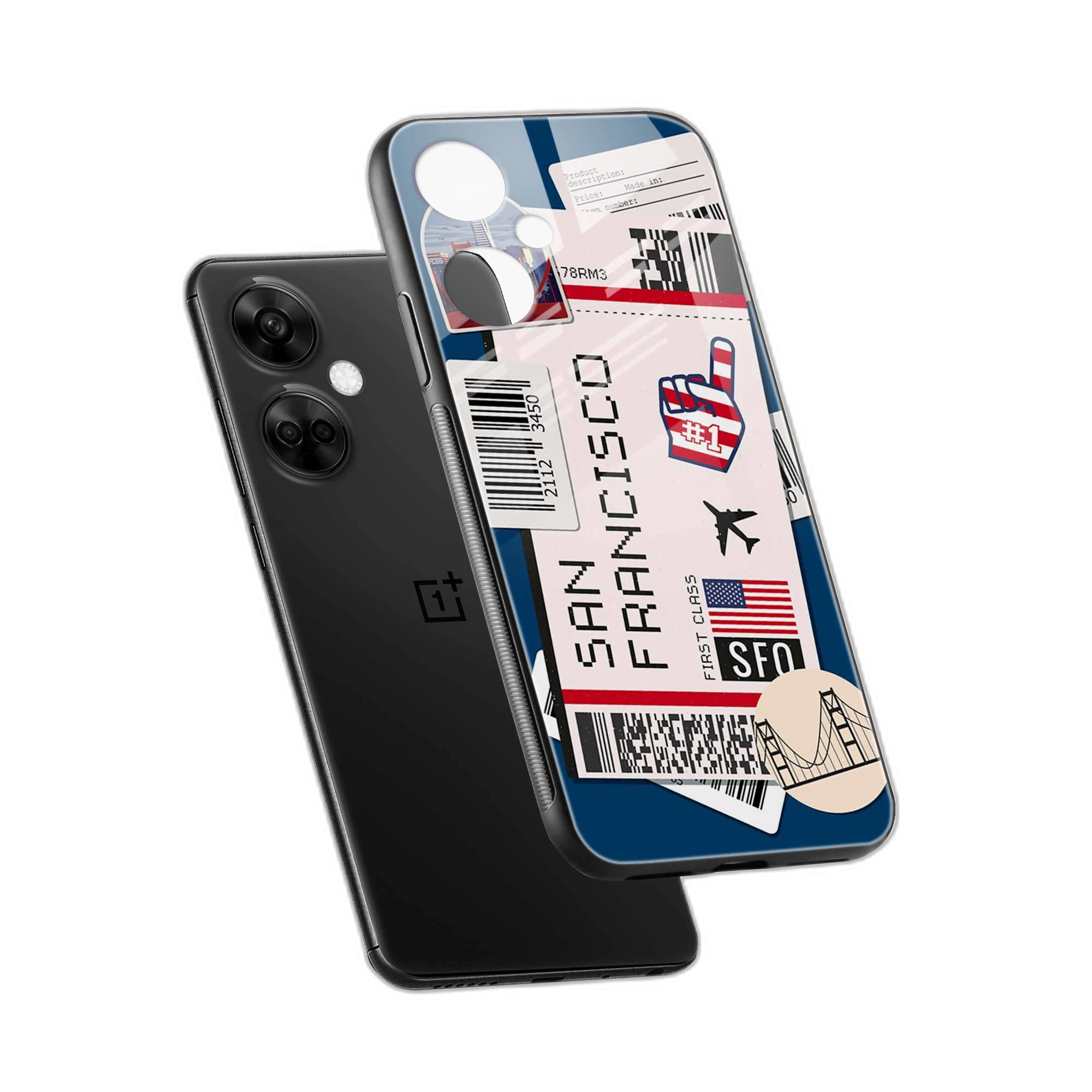 San Francisco OnePlus Nord CE 3 Back Cover view 2