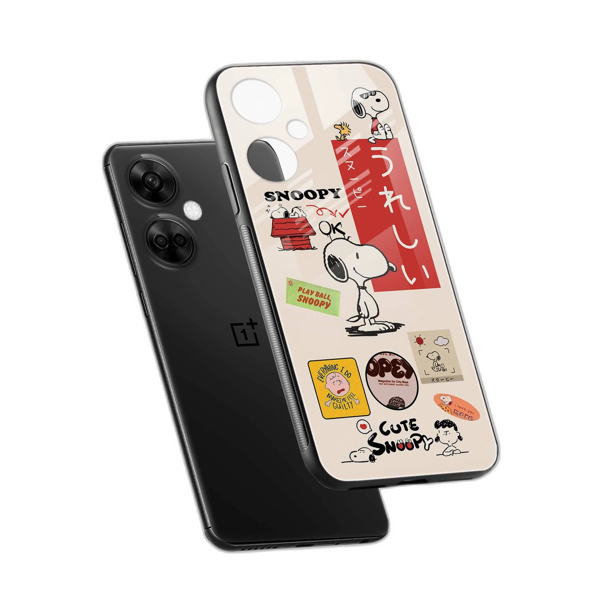 Snoopy OnePlus Nord CE 3 Back Cover view 2