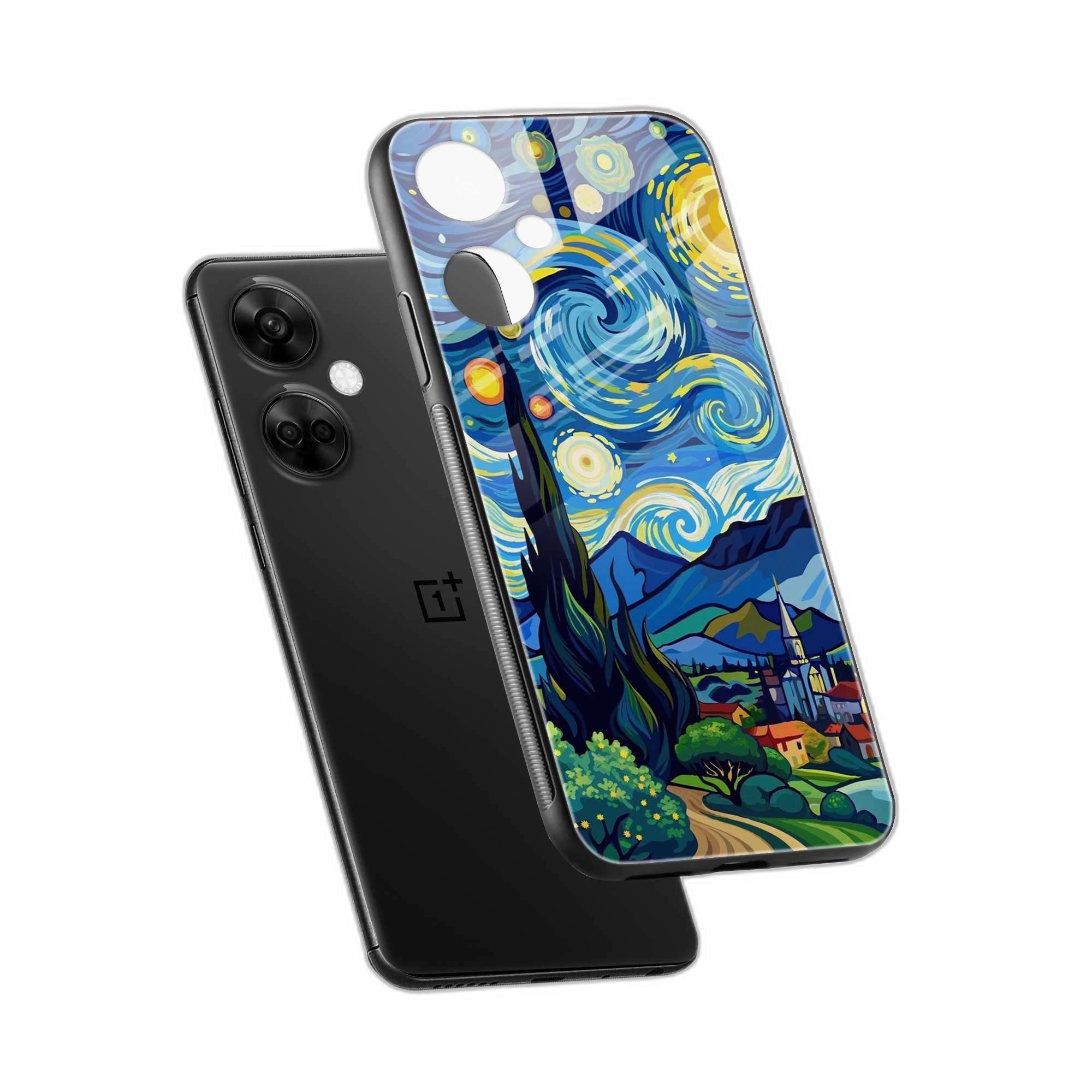 Starry Night OnePlus Nord CE 3 Back Cover view 2