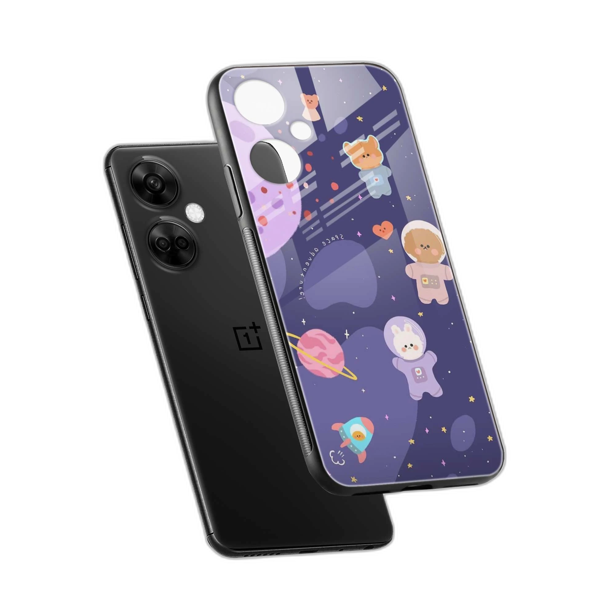 Teddy Space OnePlus Nord CE 3 Back Cover view 2