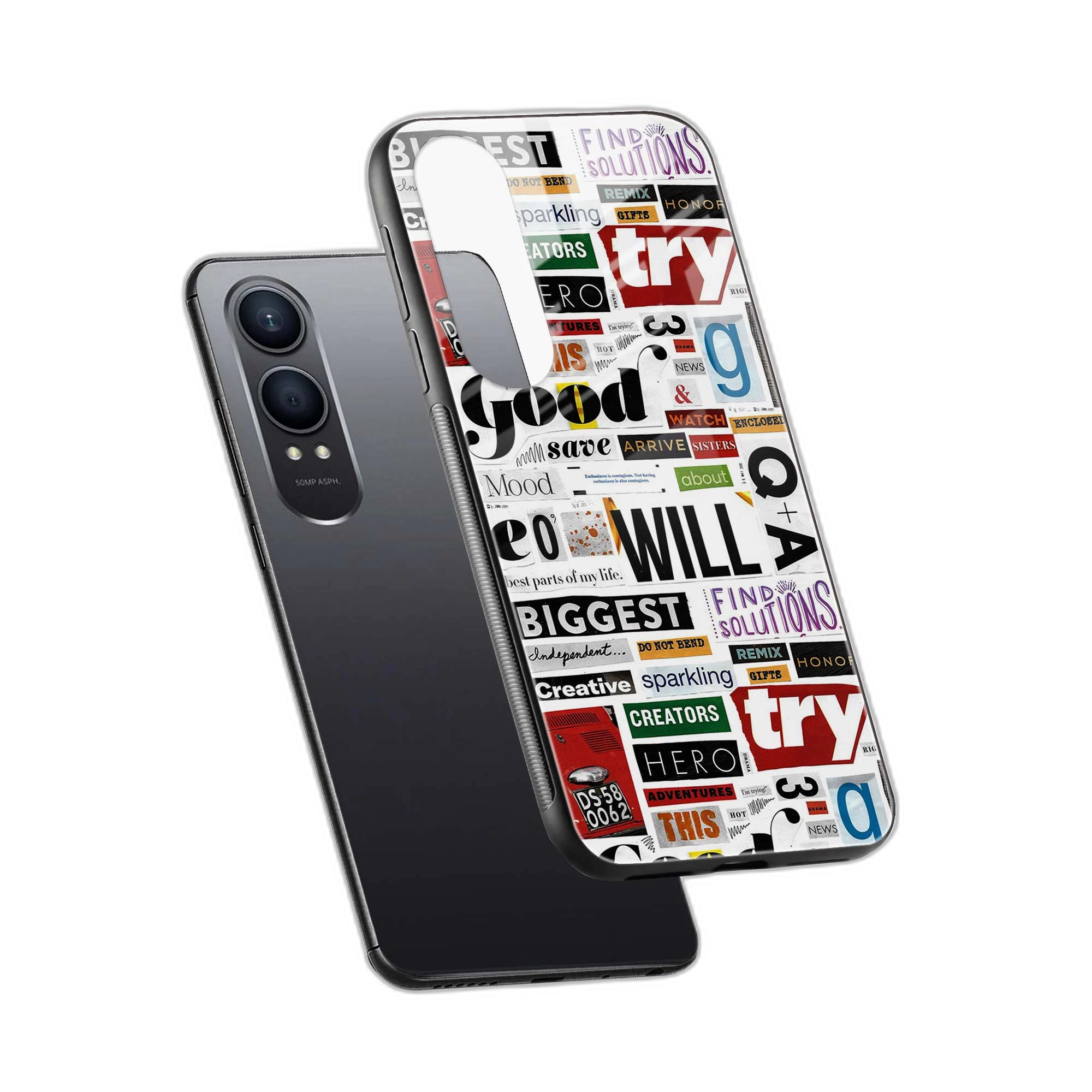 Paper Cutting OnePlus Nord CE 4 Lite Back Cover view 2