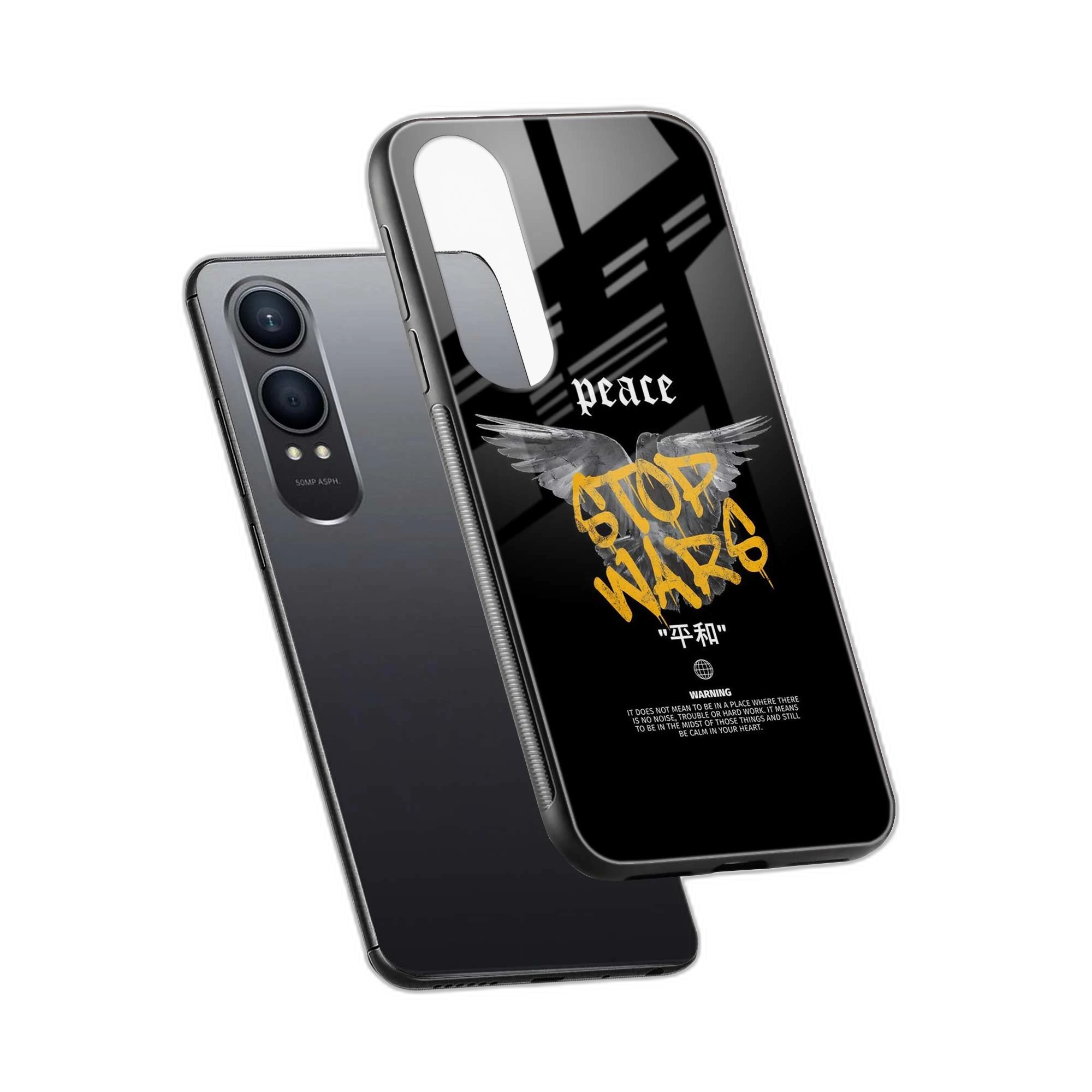 Peace Stop Wars OnePlus Nord CE 4 Lite Back Cover view 2