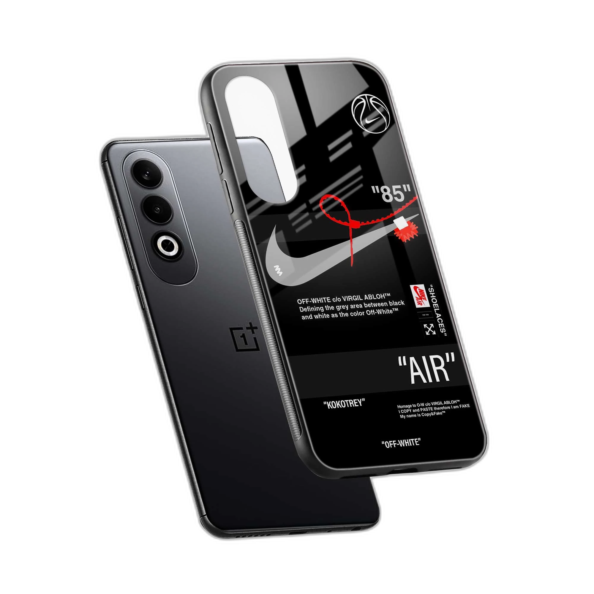 Off White OnePlus Nord CE 4 Back Cover view 2