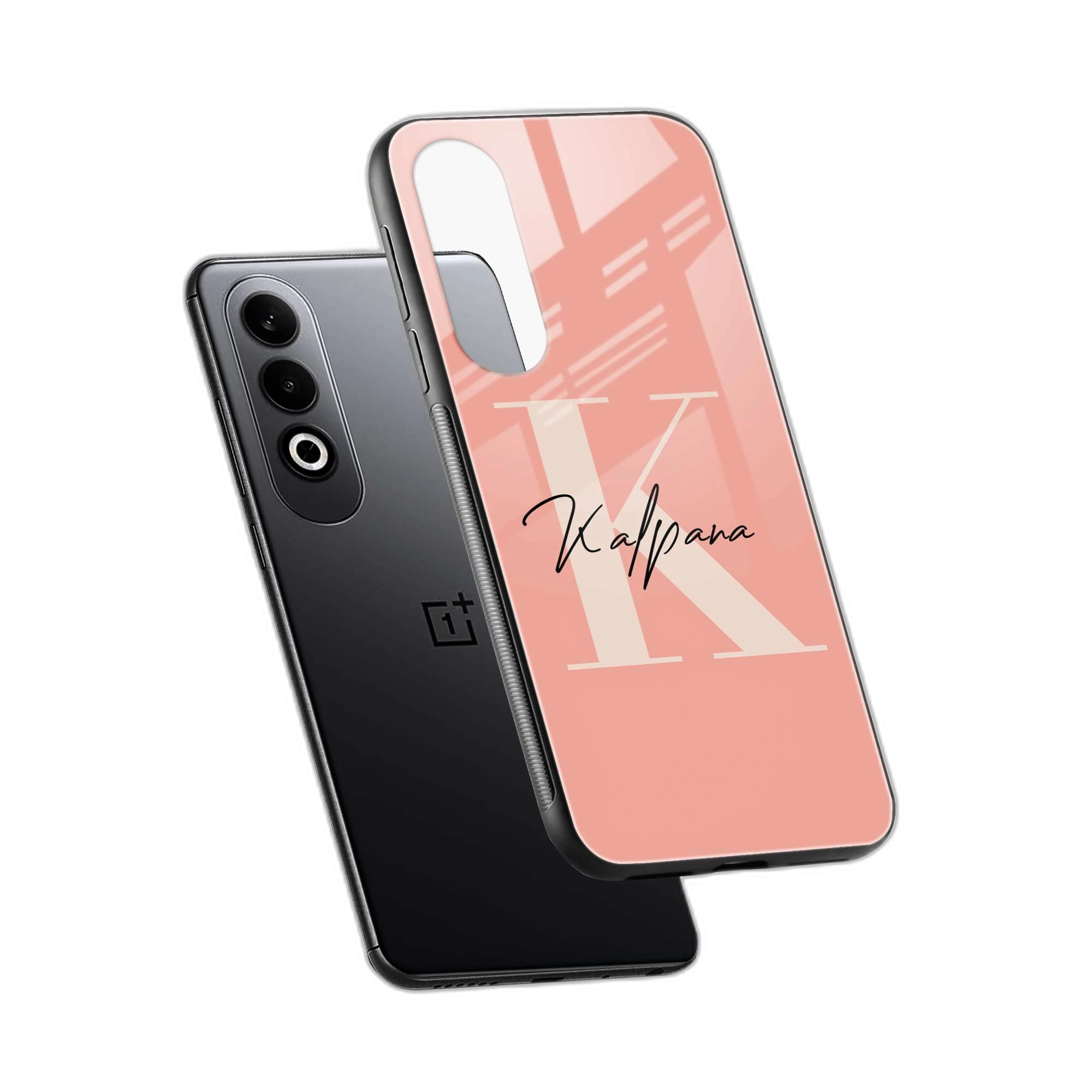 Personalised Name OnePlus Nord CE 4 Back Cover view 2