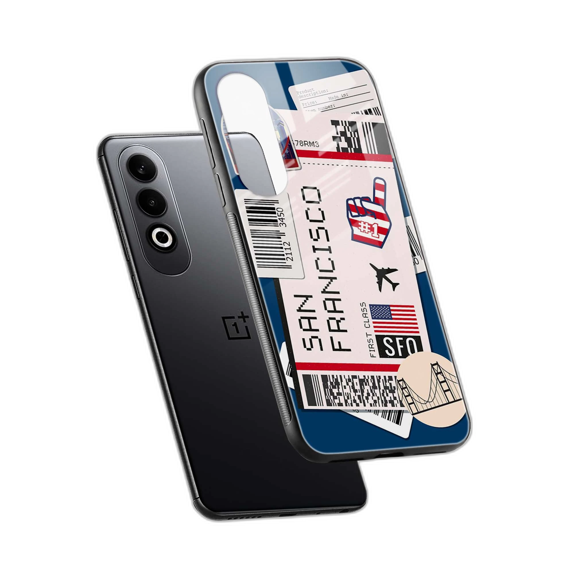 San Francisco OnePlus Nord CE 4 Back Cover view 2