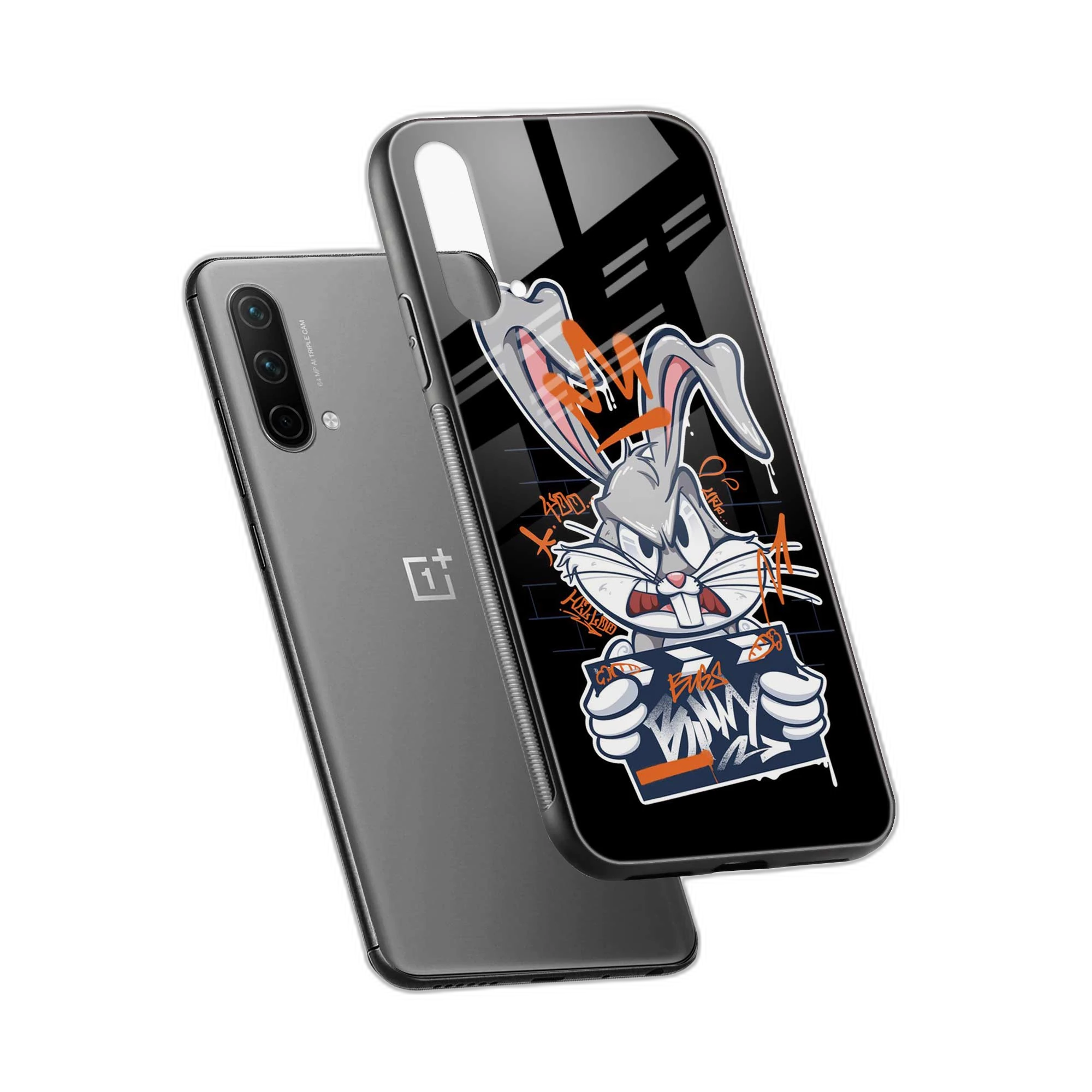 Angry Bunny OnePlus Nord CE 5G Back Cover view 2